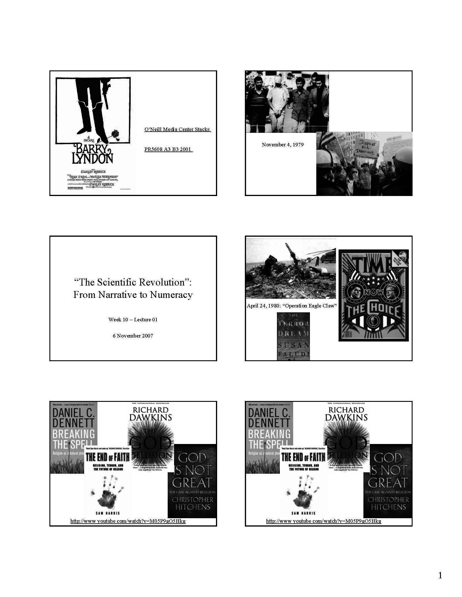 Europe in the World I