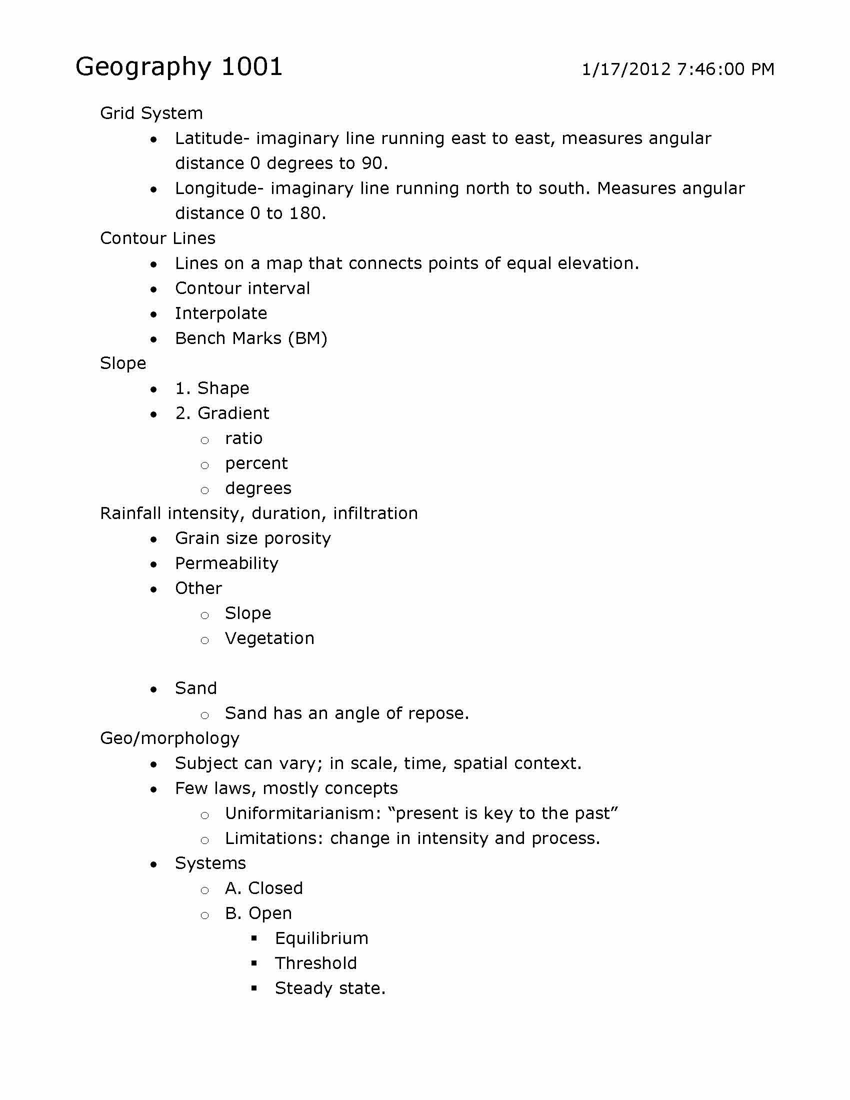 PHY GEOG LW SURFACES