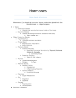 Hormones and Behavior Part 1