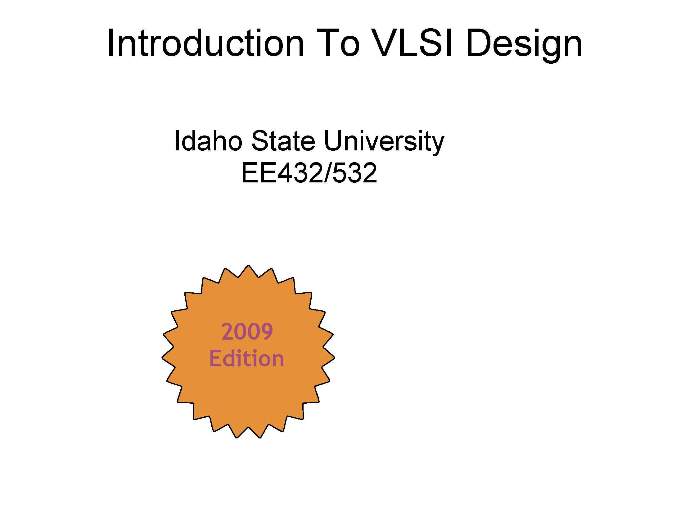 INTRODUCTION TO VLSI DESIGN