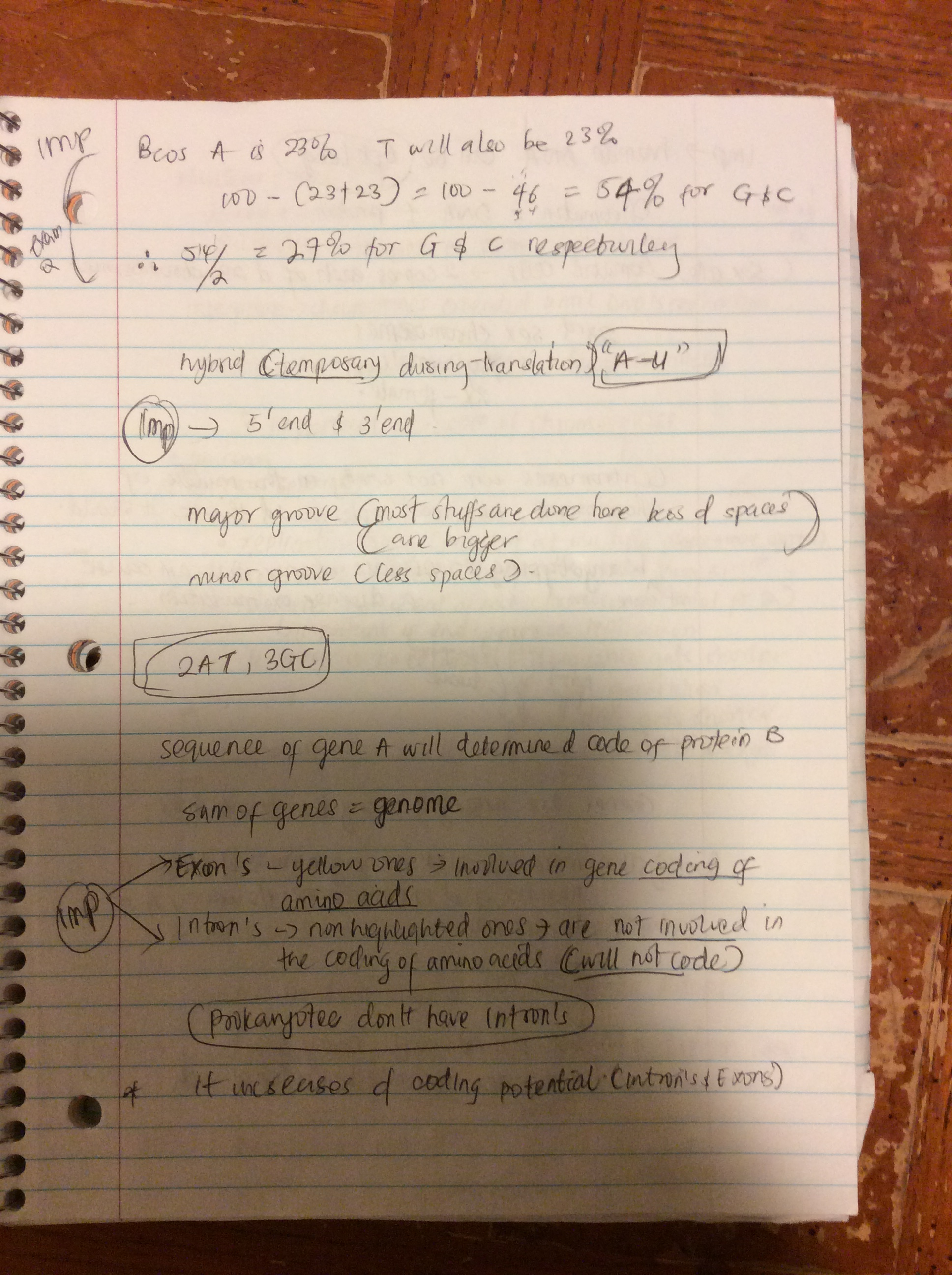 BIO 2013 Notes