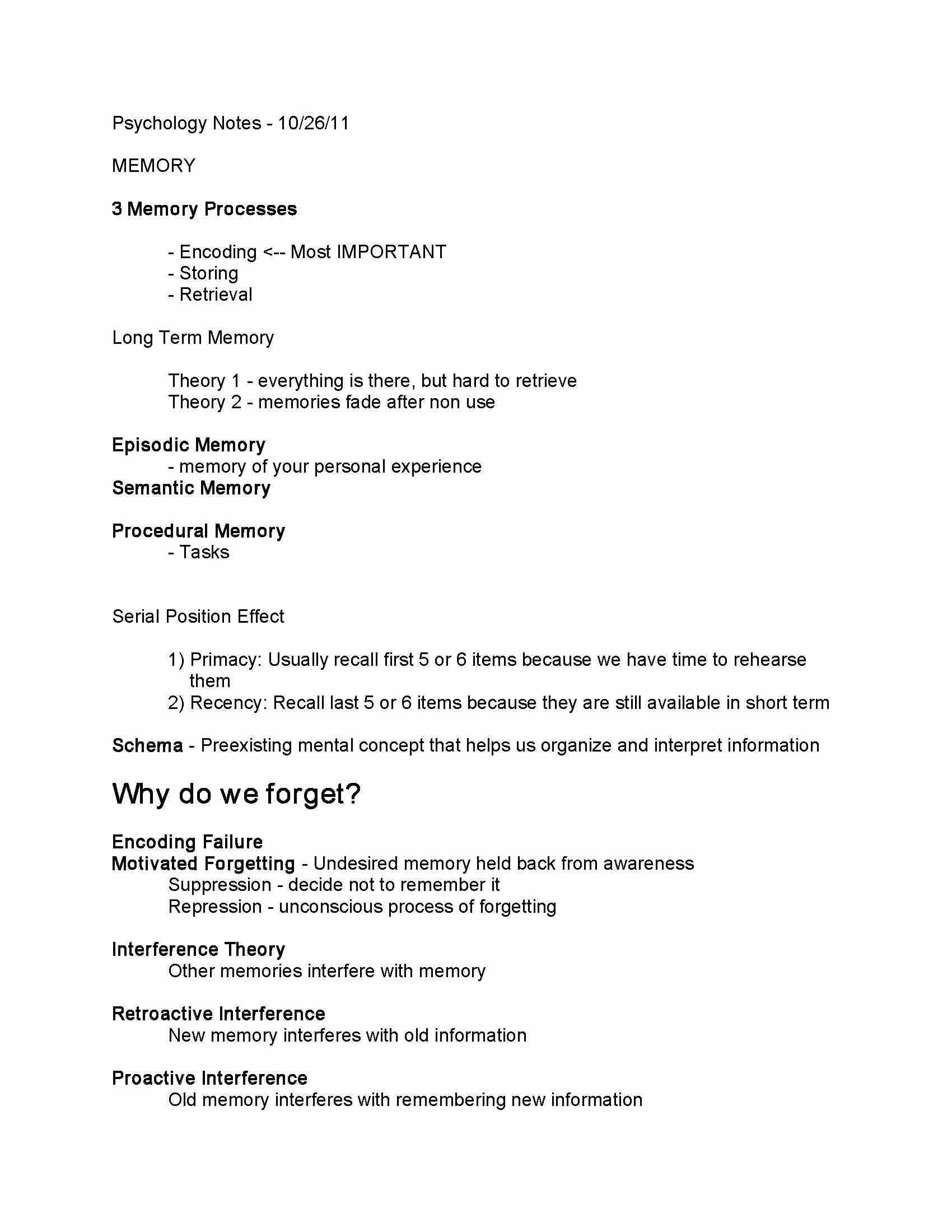 General Psychology