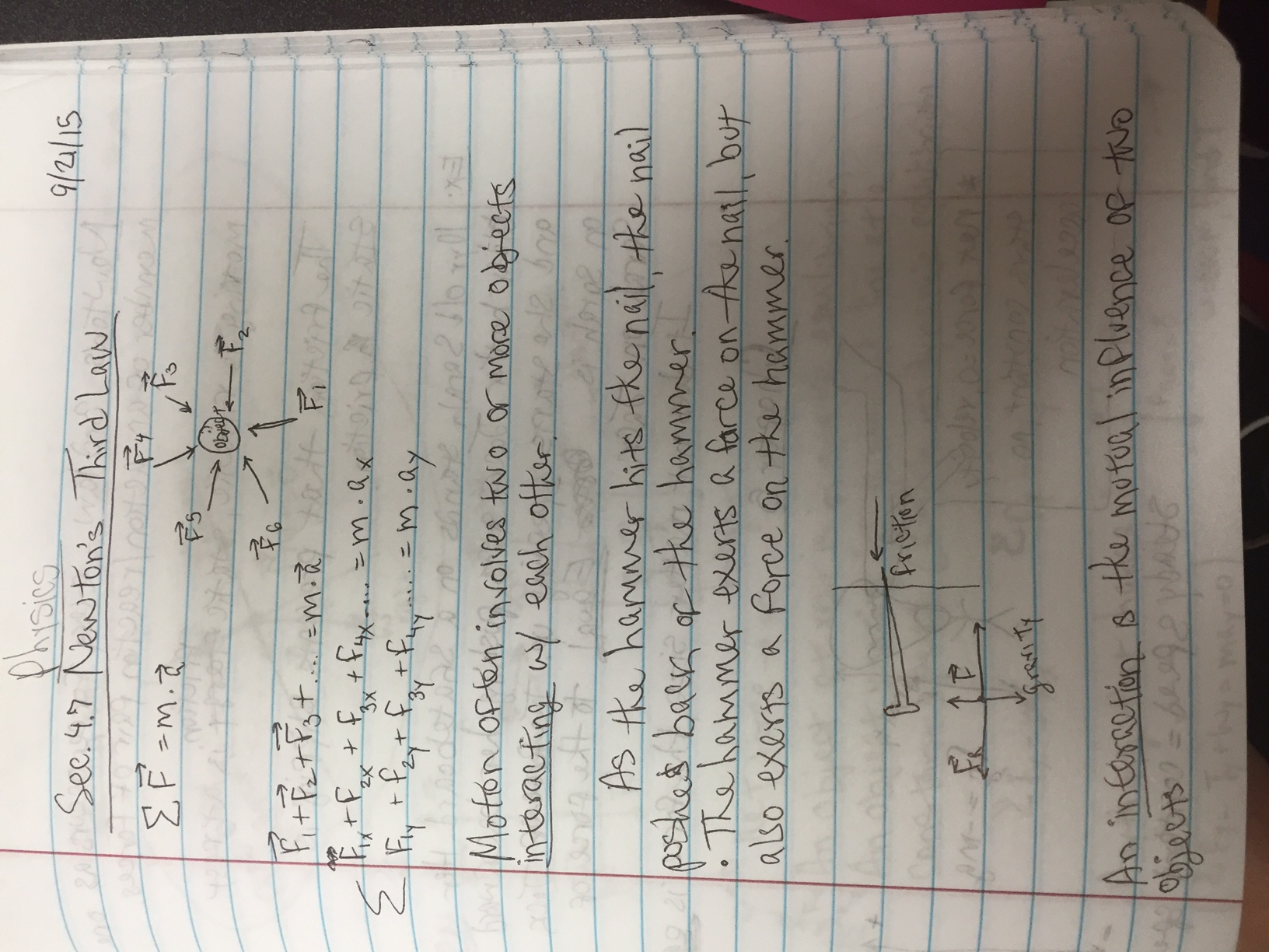 Notes from 9/21- 11/2/15