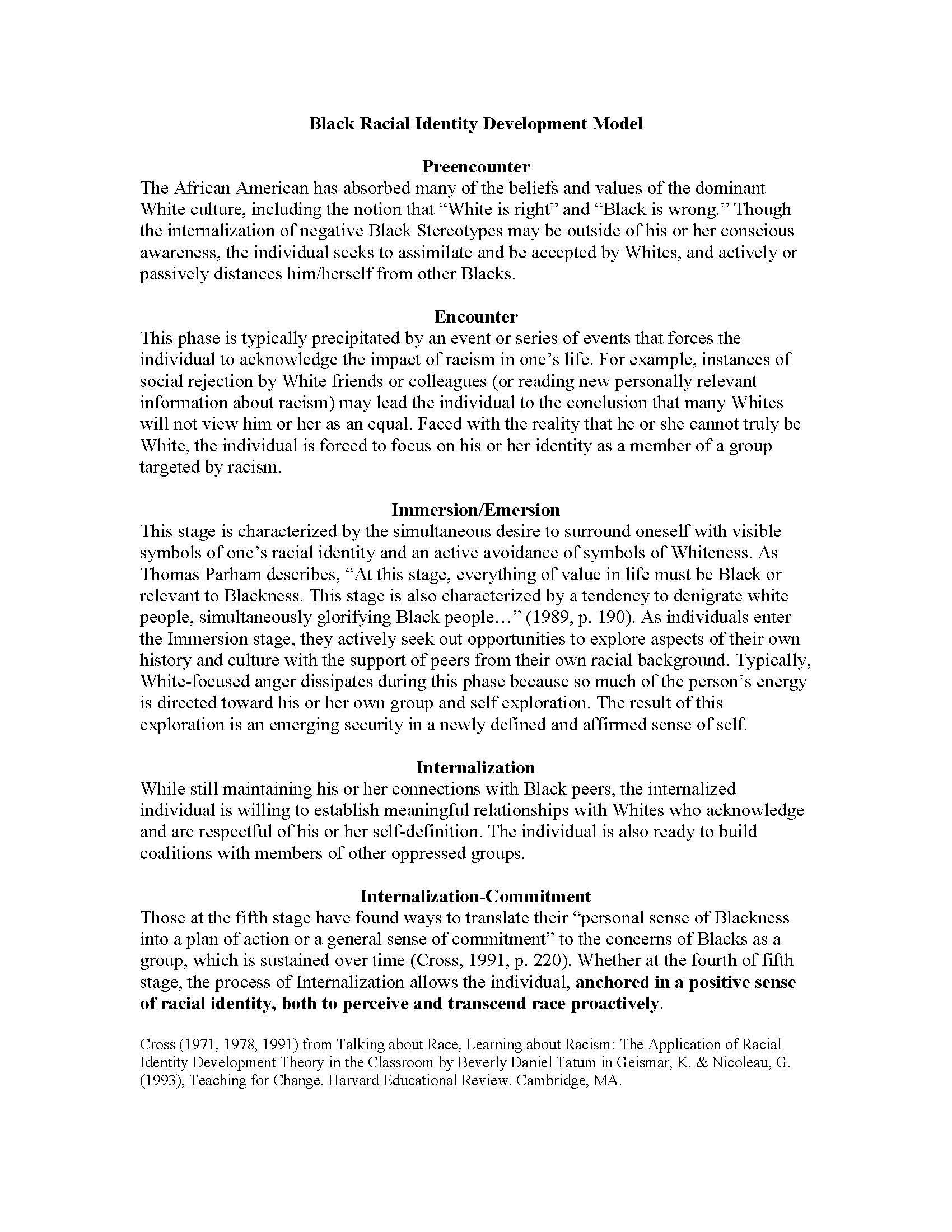 Pwr,Privlg+Self Identity