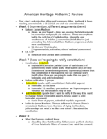 Midterm 2 Study Guide