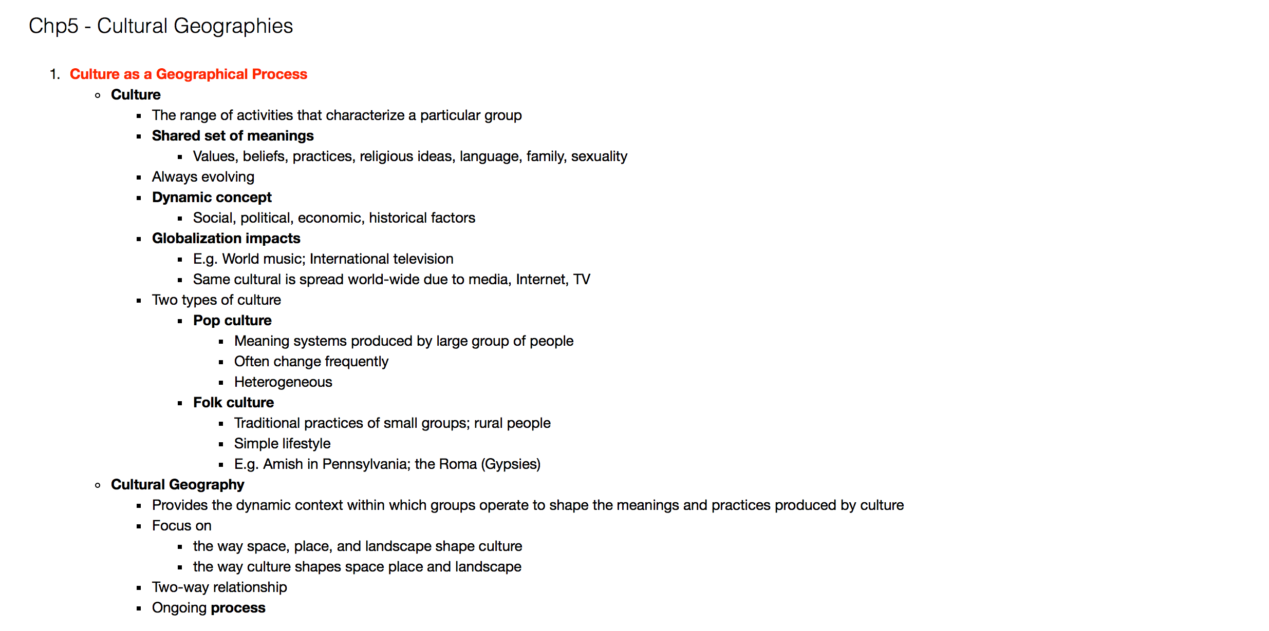 GCU102 Exam 2 Notes