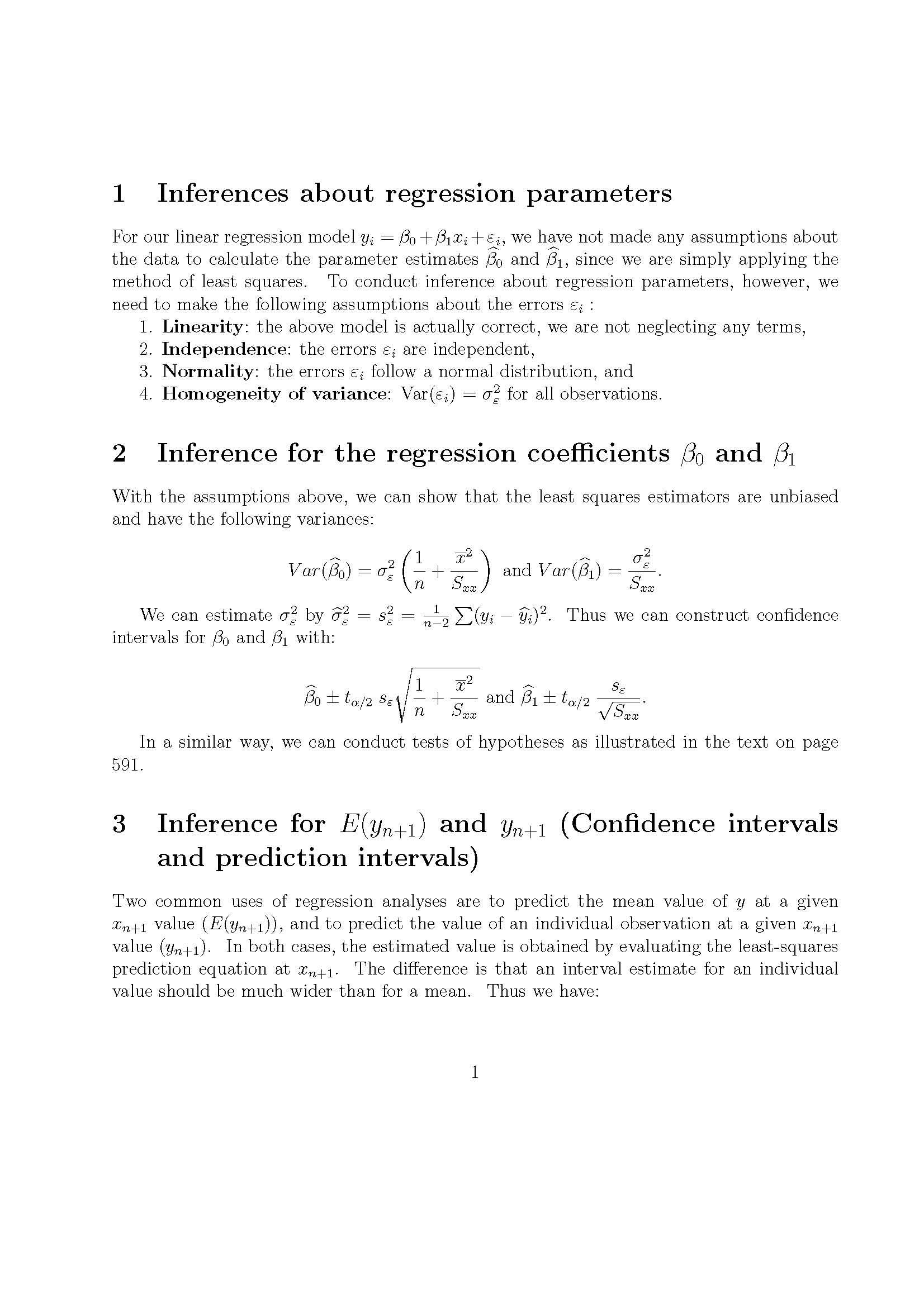 Statistical Analysis