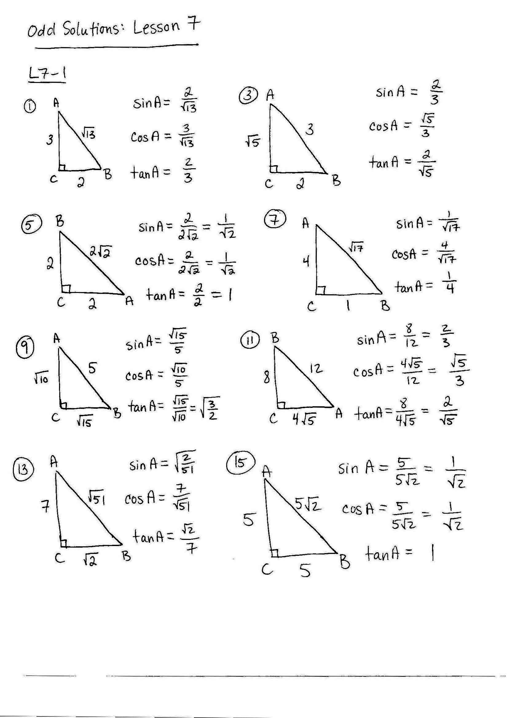 Analytic Trigonometry