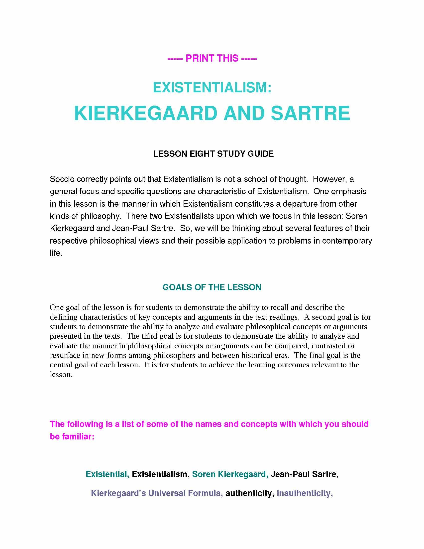 Philosophy Modern & Contempry