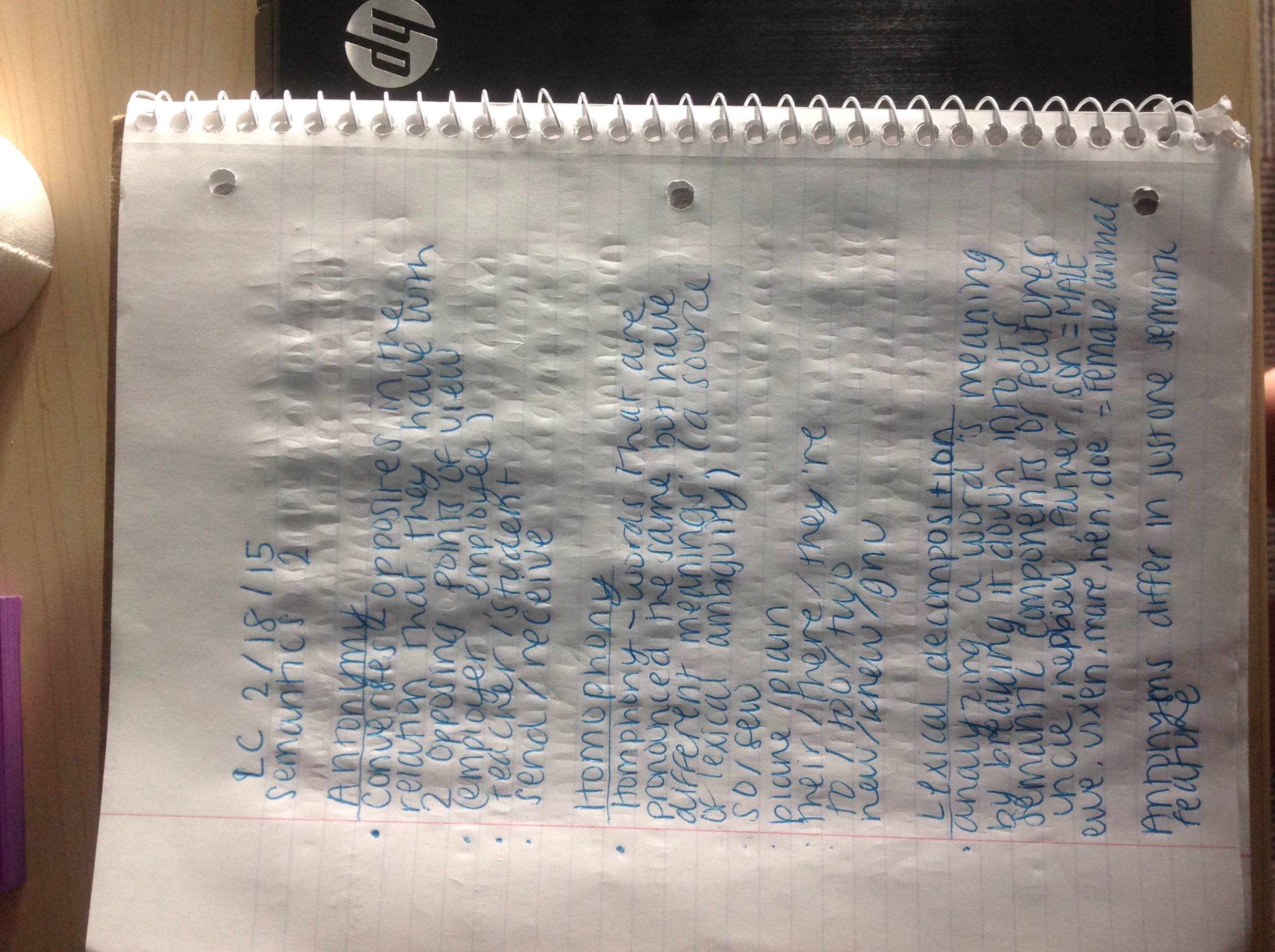 Week 2/16-2/20