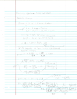 Notes before the exam