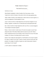 Study guide for exam 2