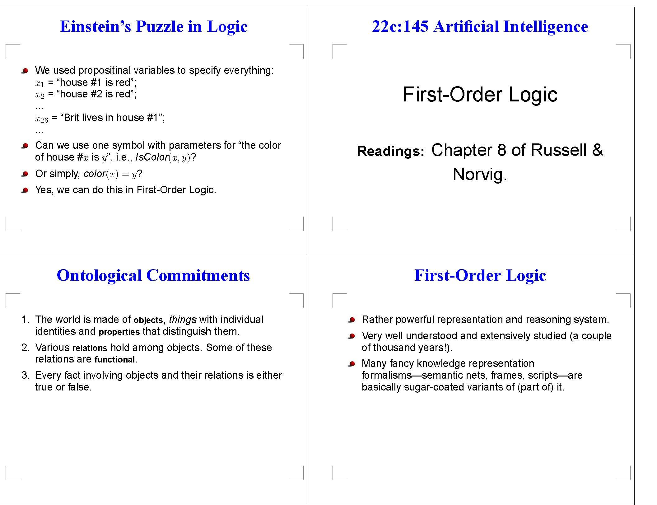 Artificial Intelligence