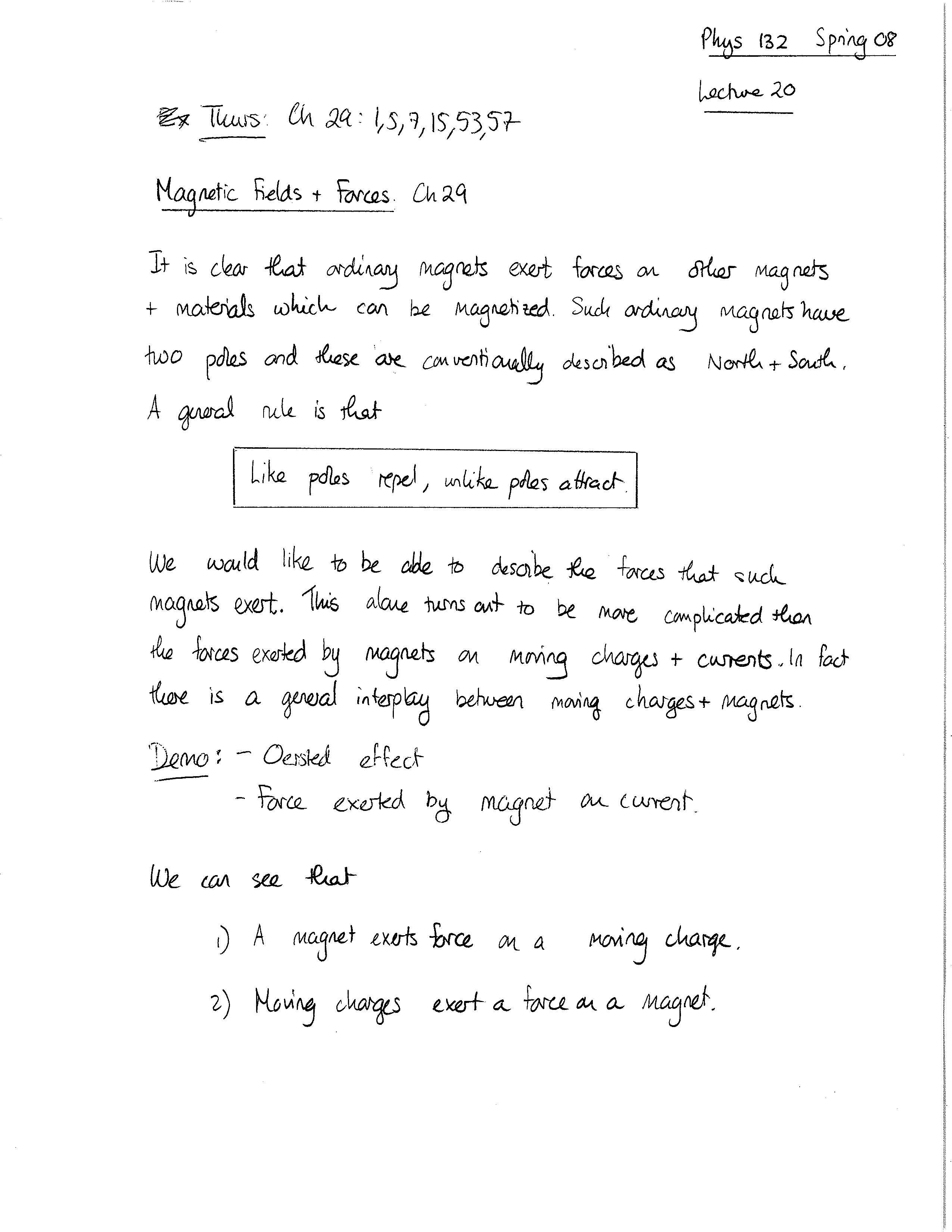Electromagnetism and Optics