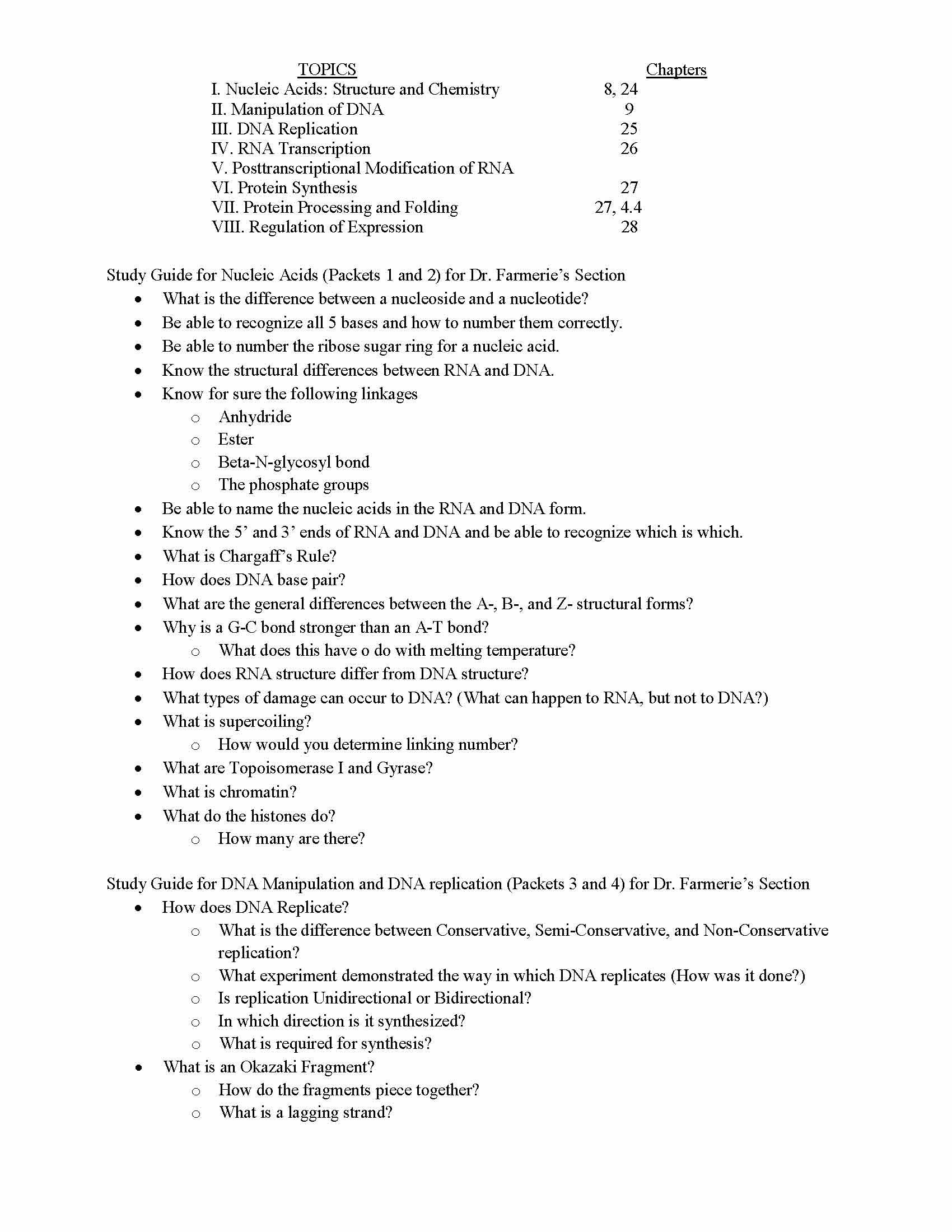 Introductory Biochemistry