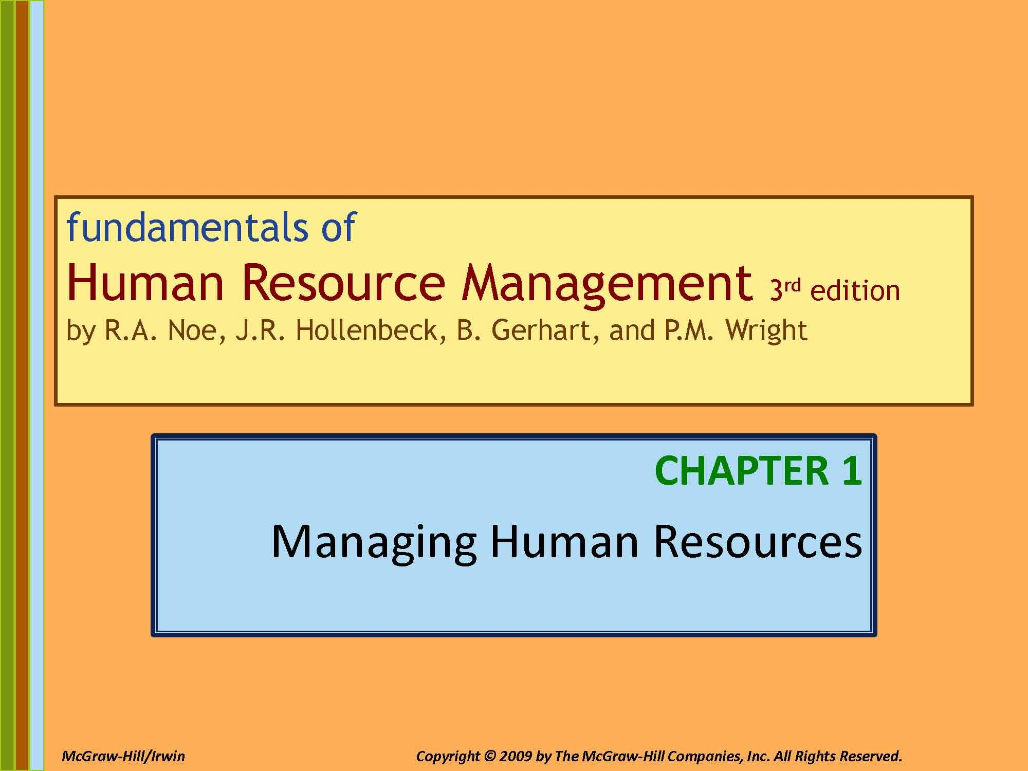 Human Resource Management
