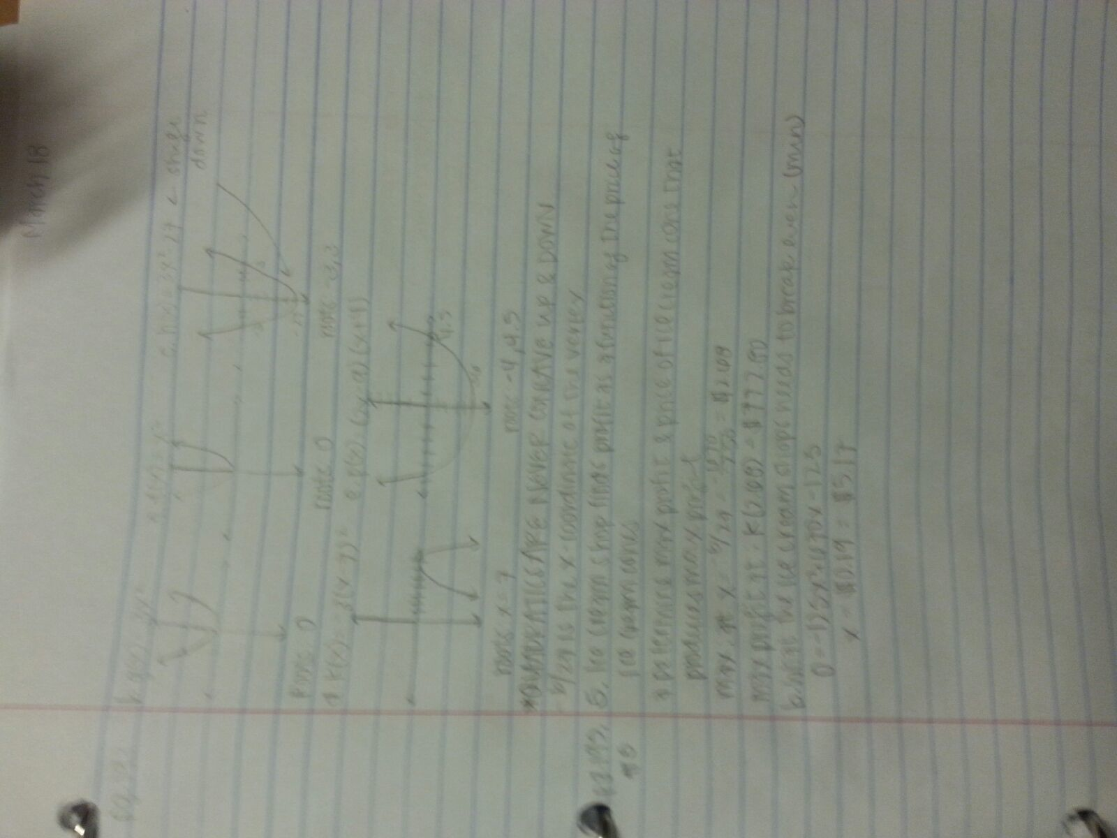 Precalc Notes 3/16-3/20