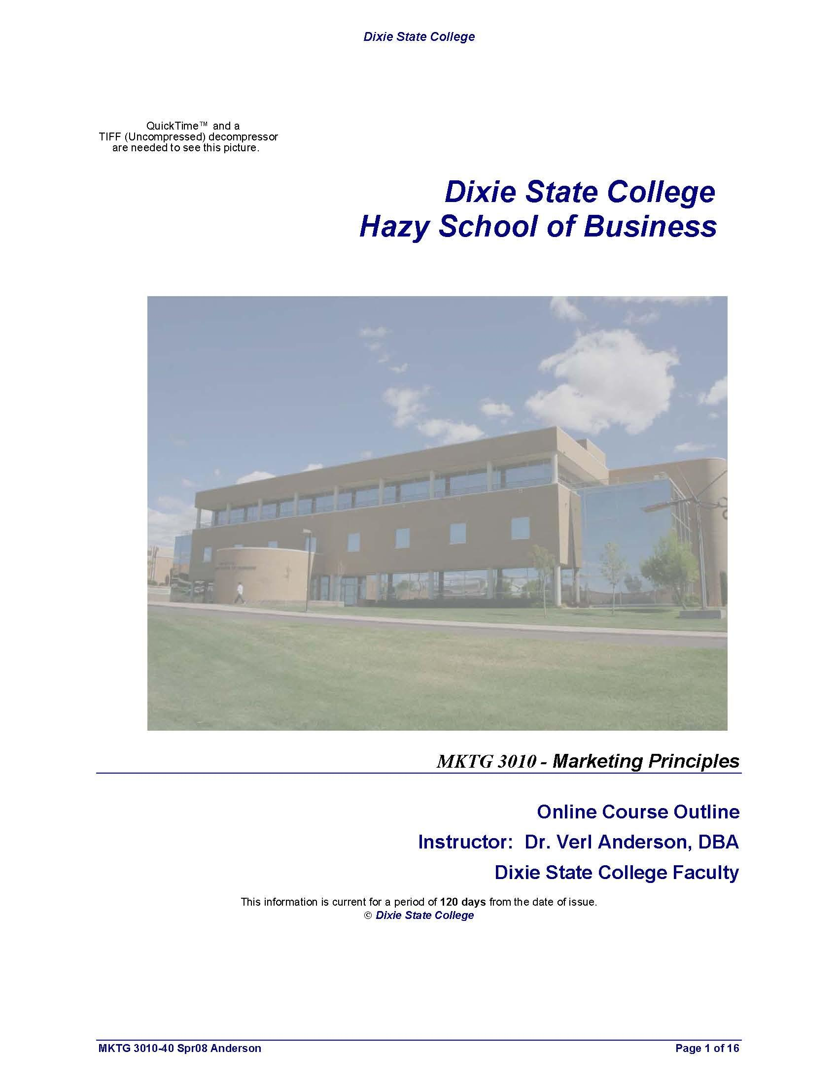 Marketing Principles