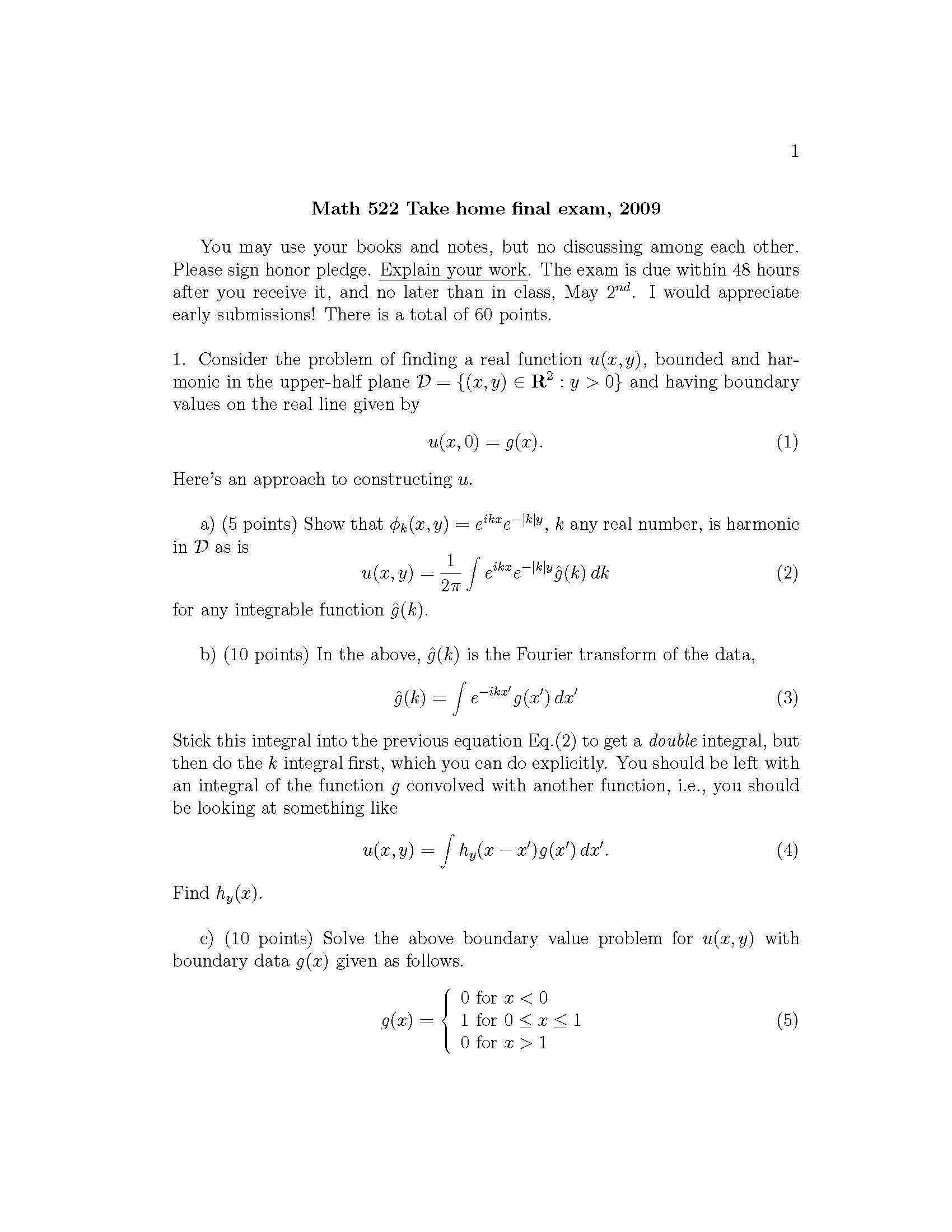 Partial Differential Equations and Applied Mathematics