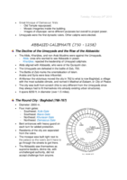 Islam Art & Architecture - Week 5 Notes
