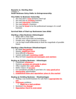 Chapter 4: Buyouts vs. Starting New