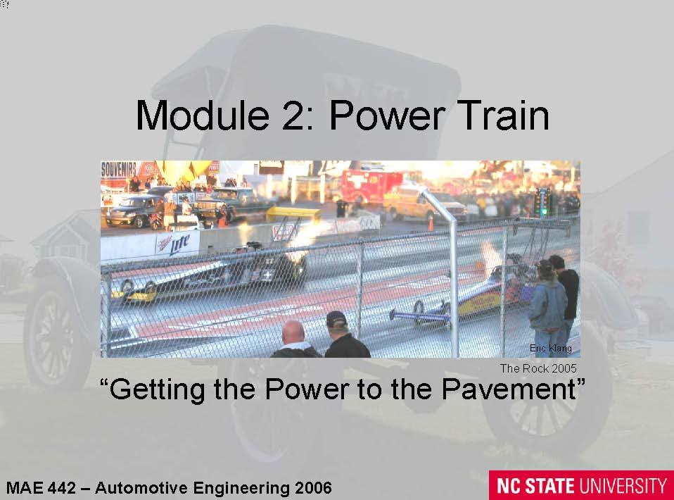 Automotive Engineering