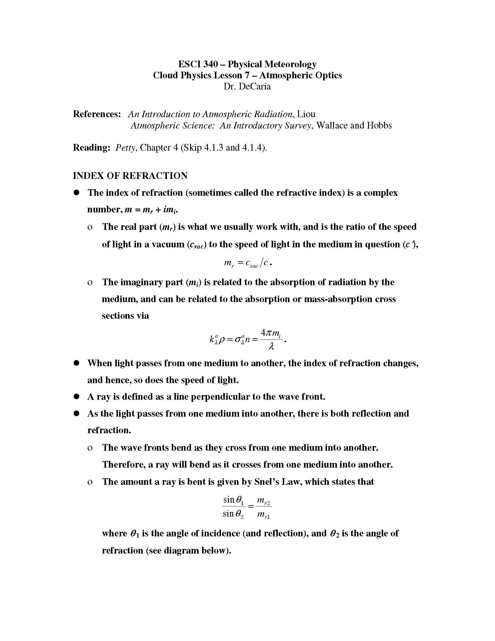 Physical Meteorology