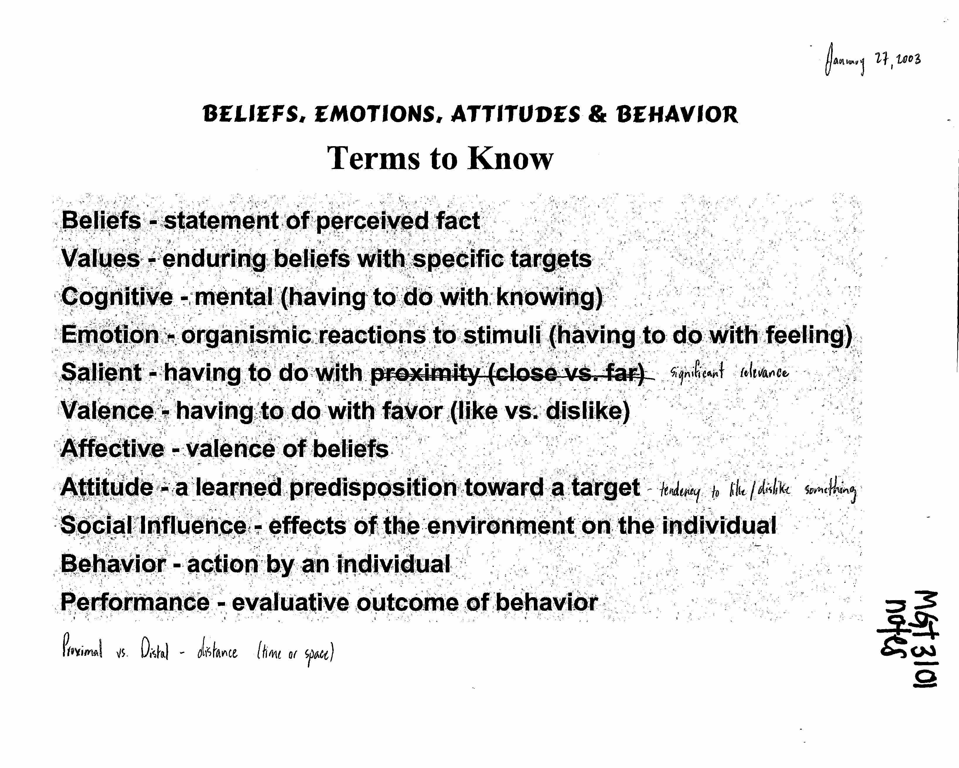 Organizational Behavior