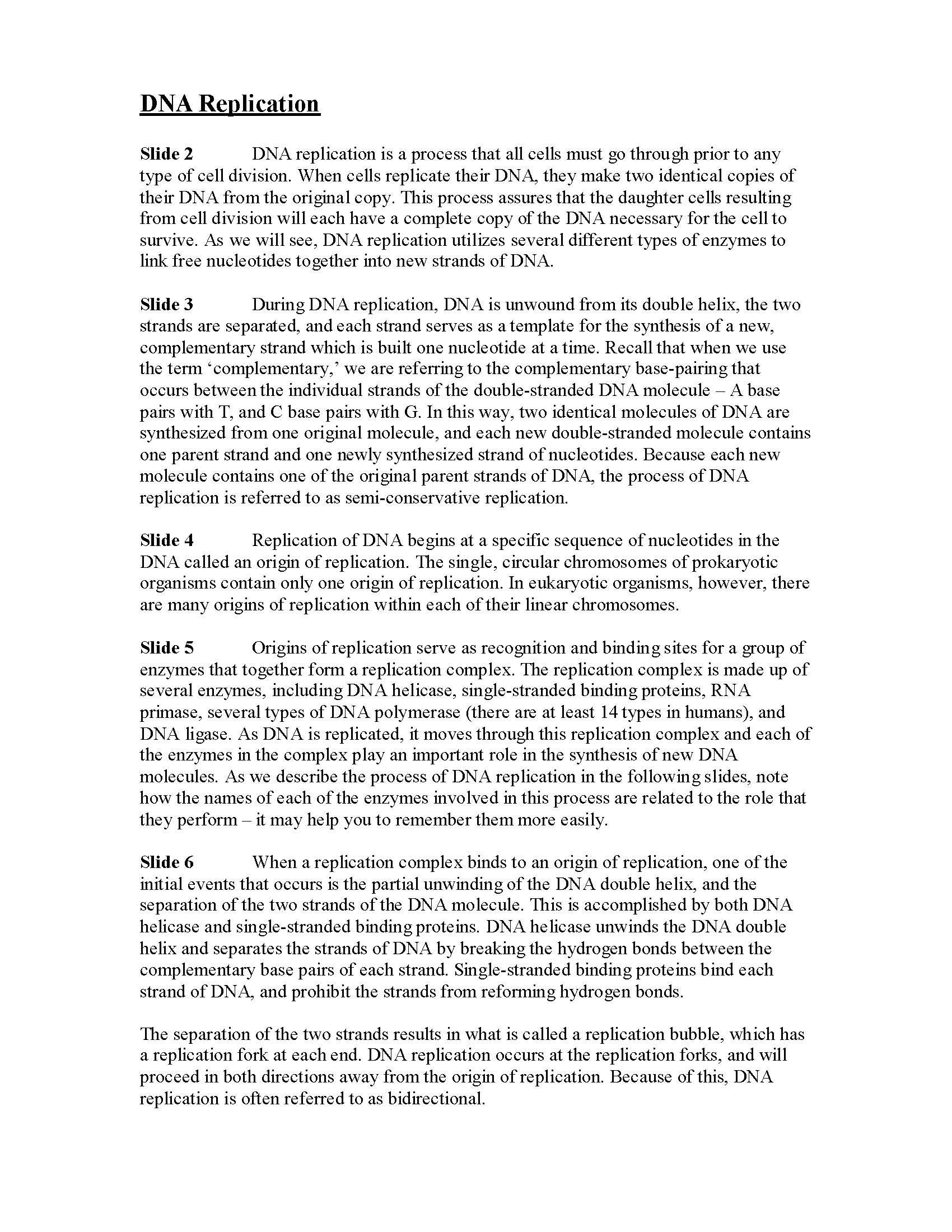 Cells & the Evolution of Life