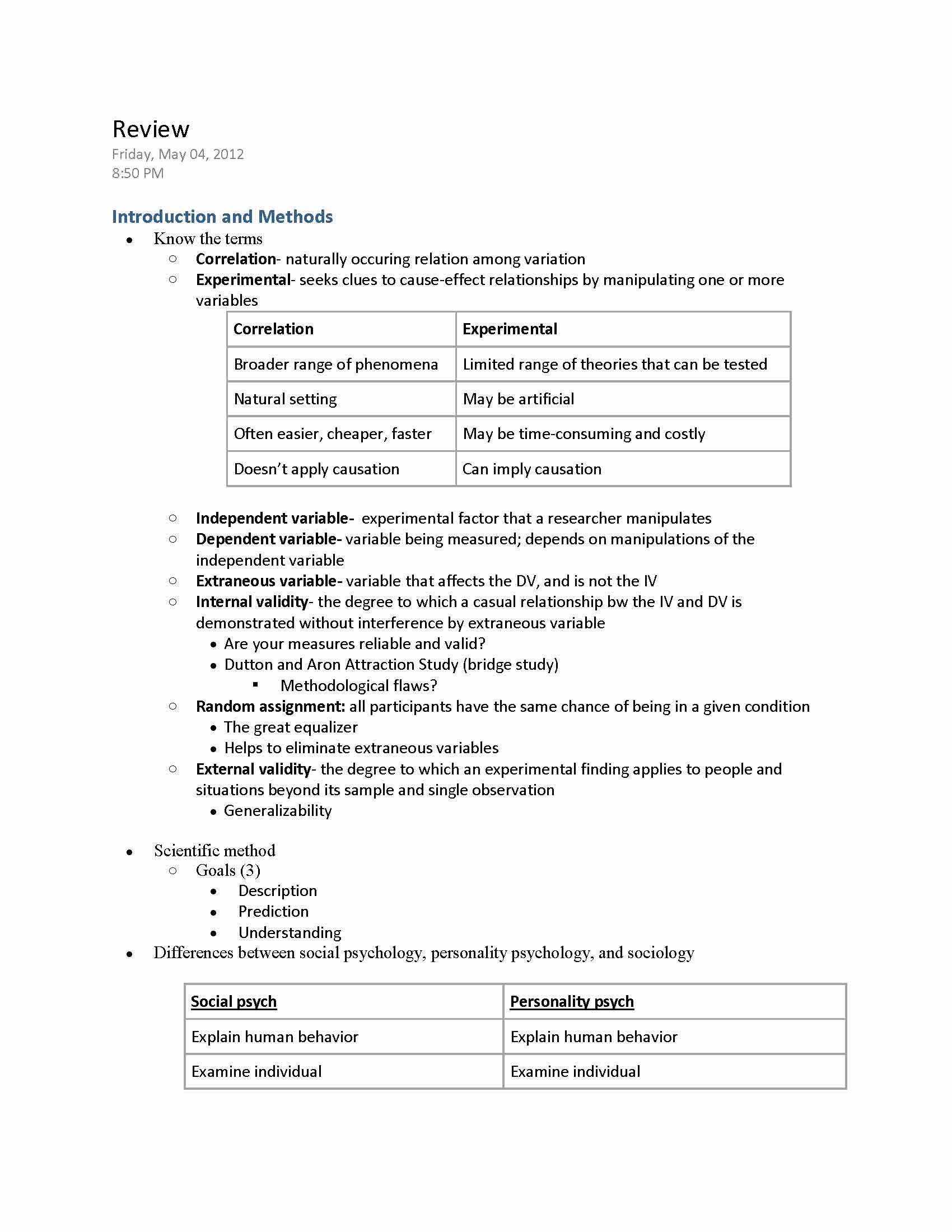SOCIAL PSYCHOLOGY