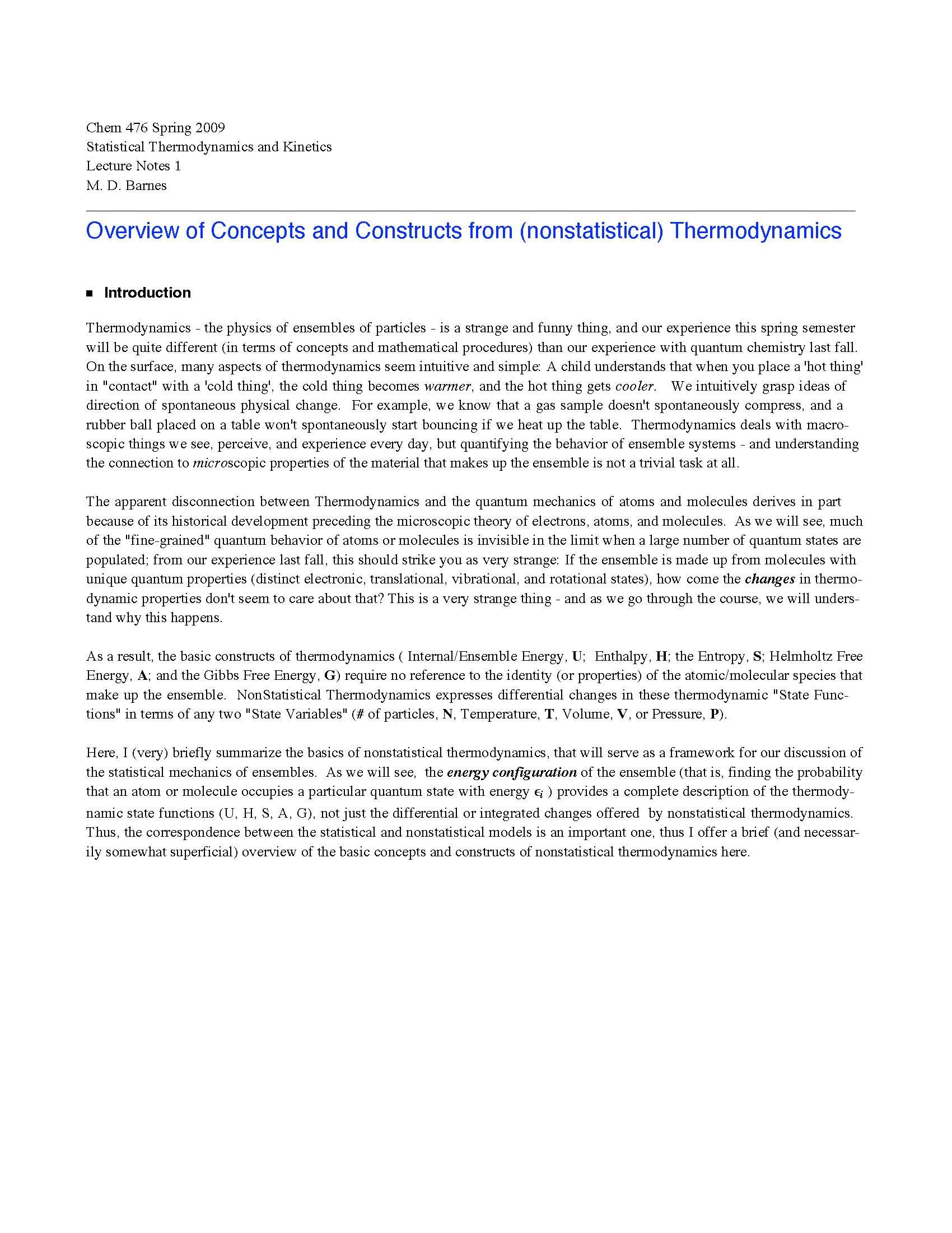 Honors Colloq CHEM 476