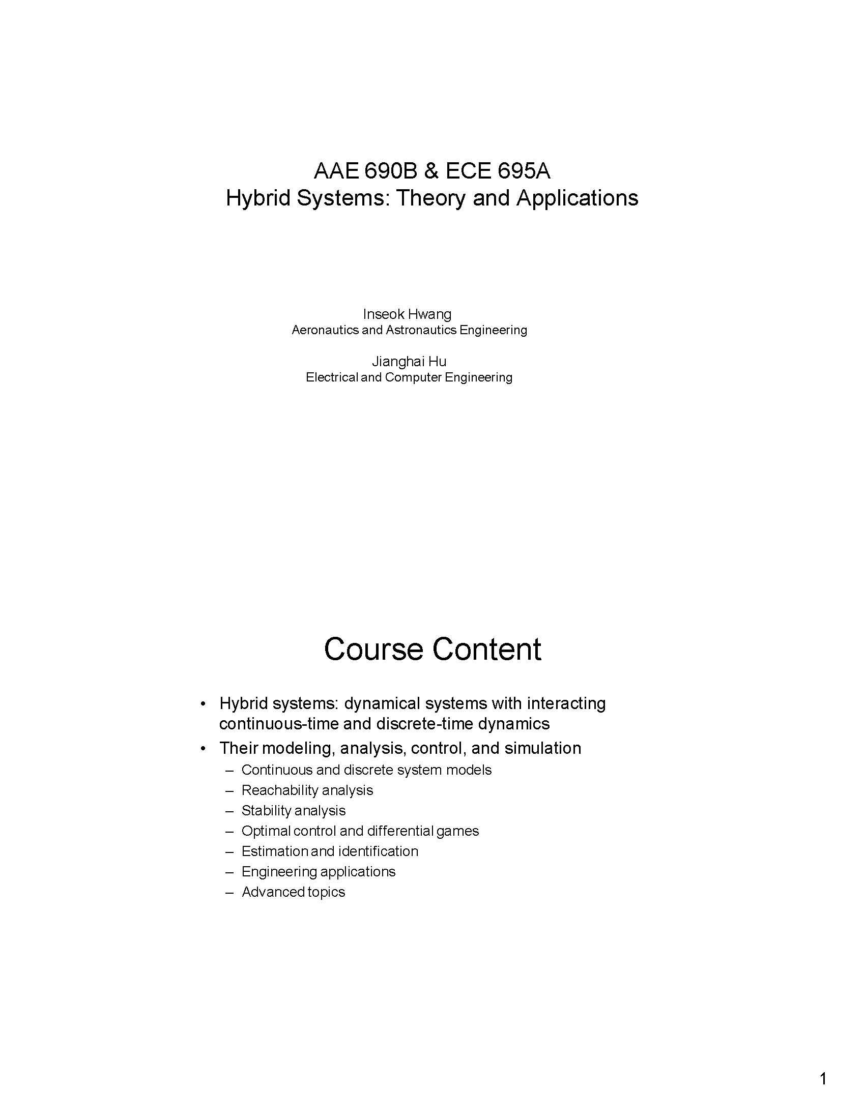 Intro To Graduate Research