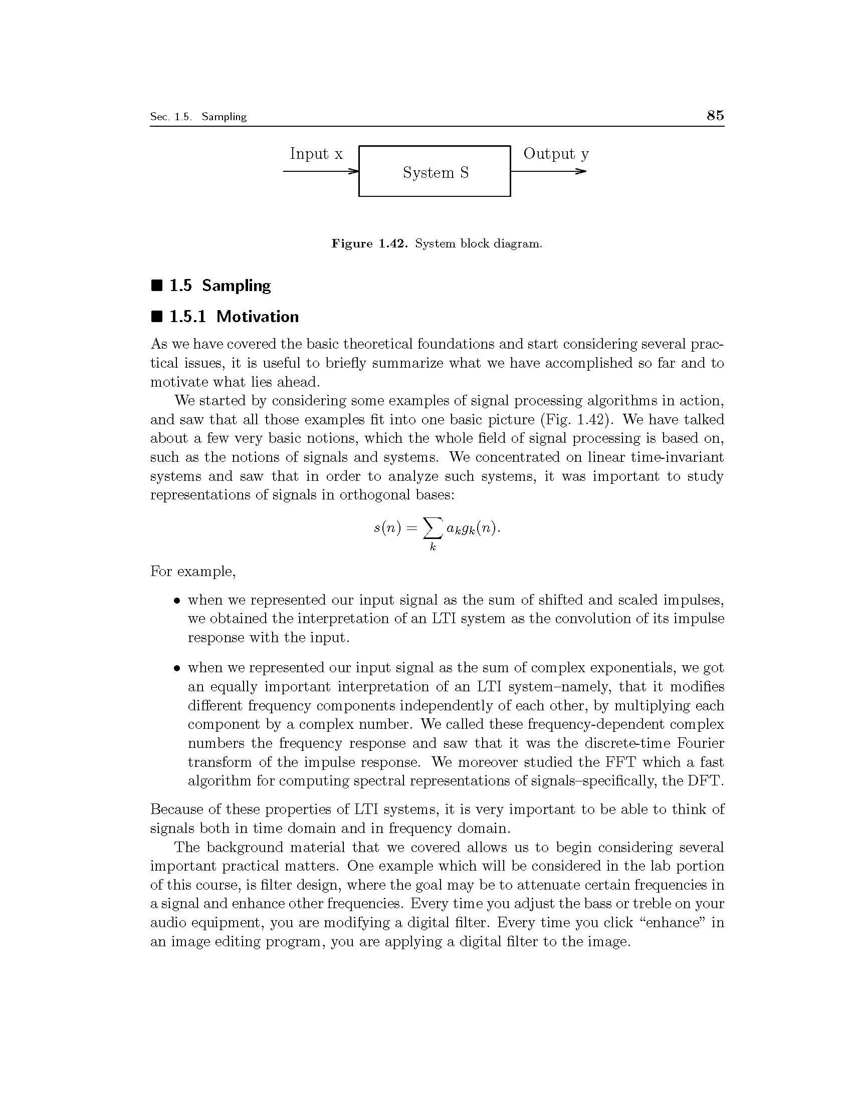 Digital Signal Processing With Applications