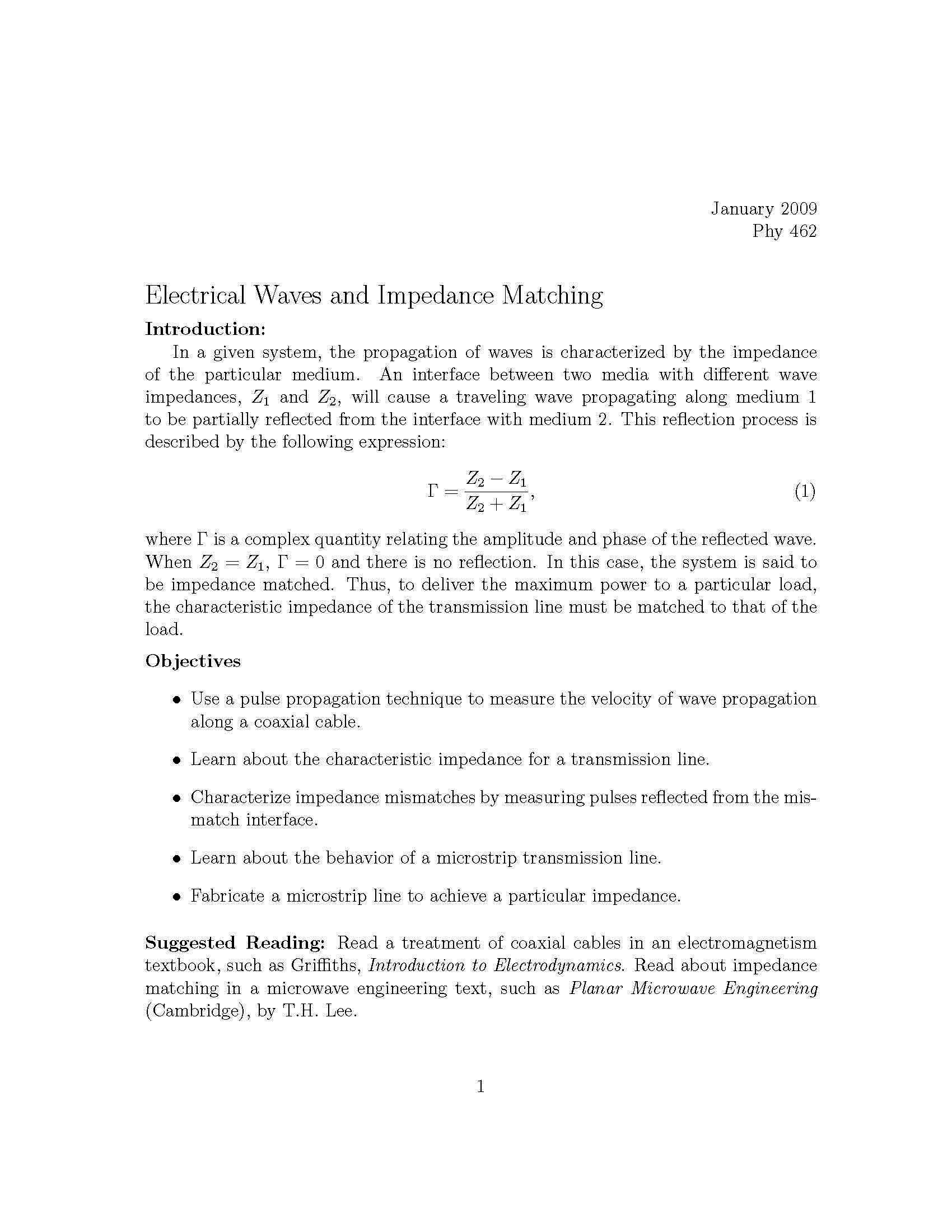 Experimental Physics II