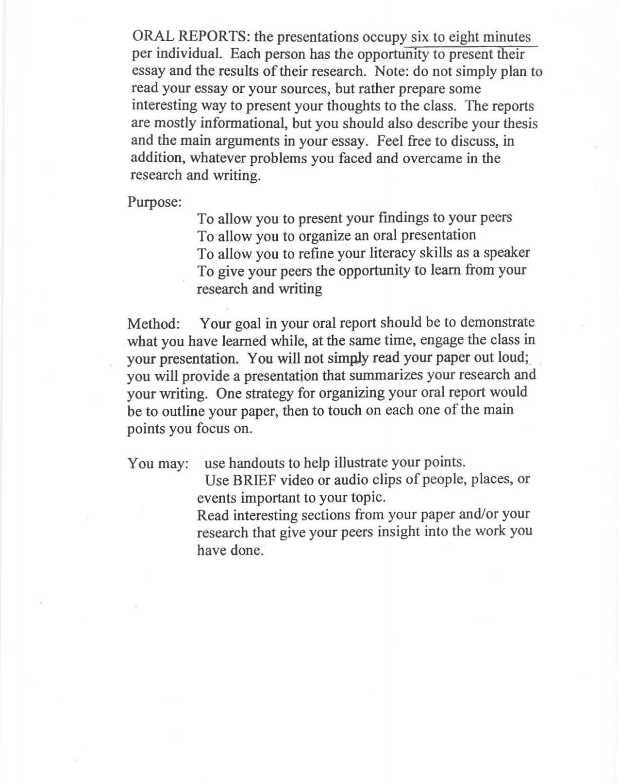 Intro to Academic Writing