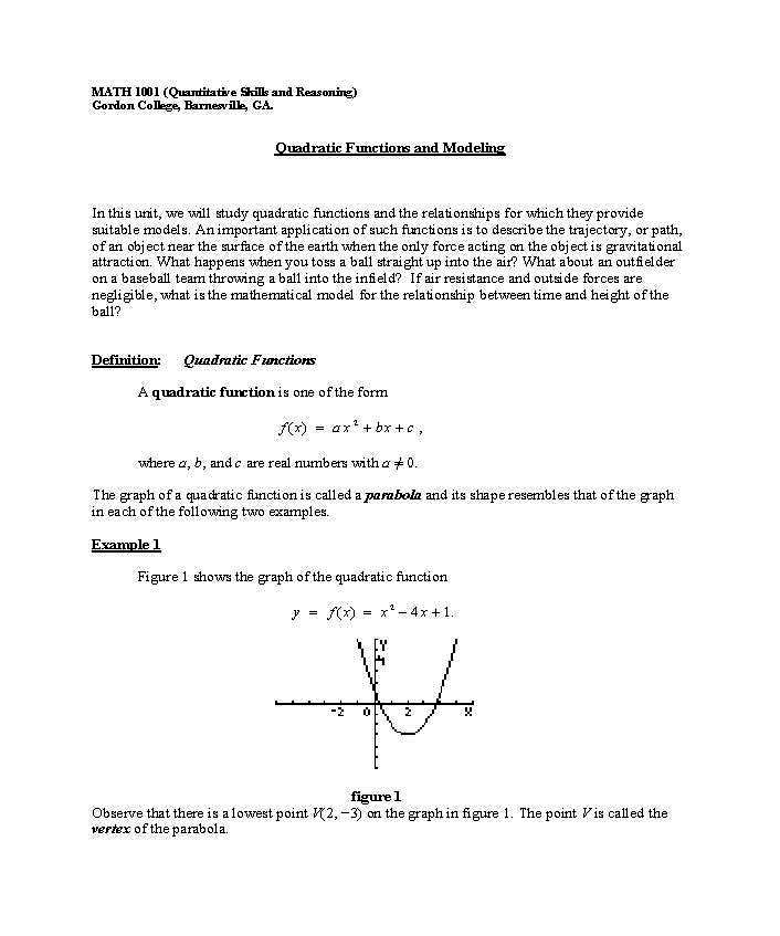 Quantitative Skills & Reason