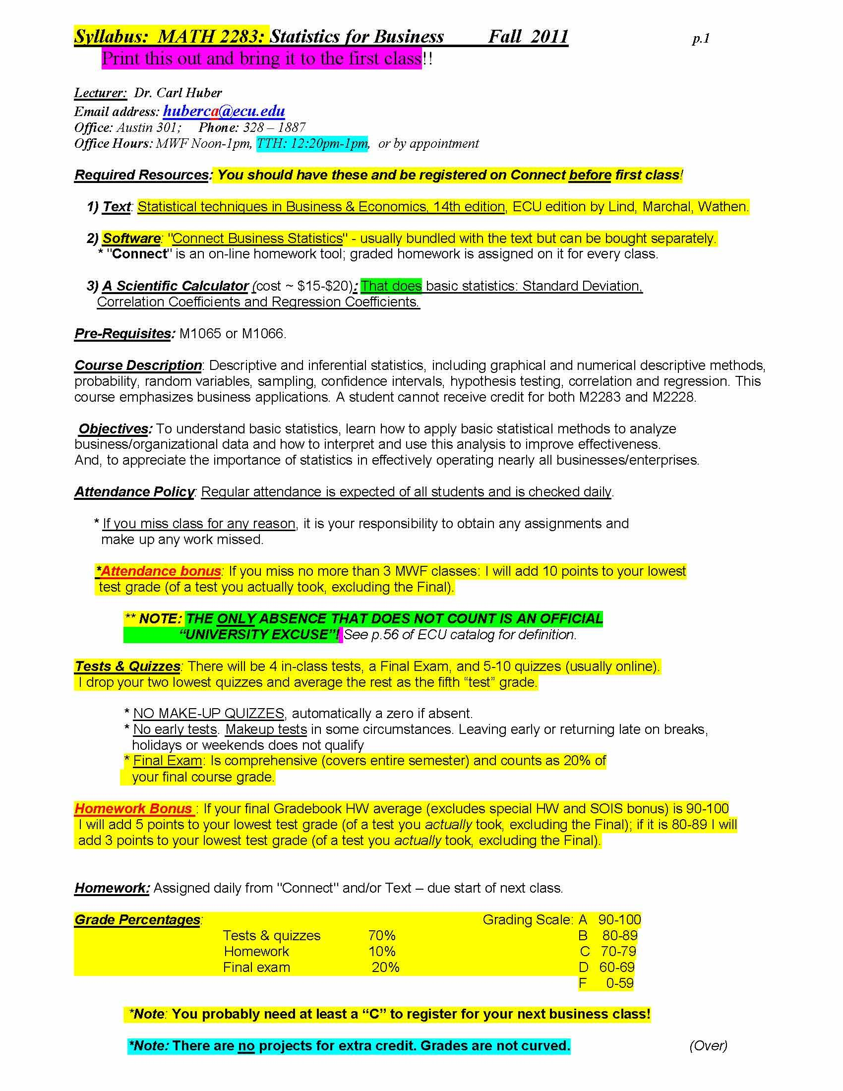 Statistics for Business