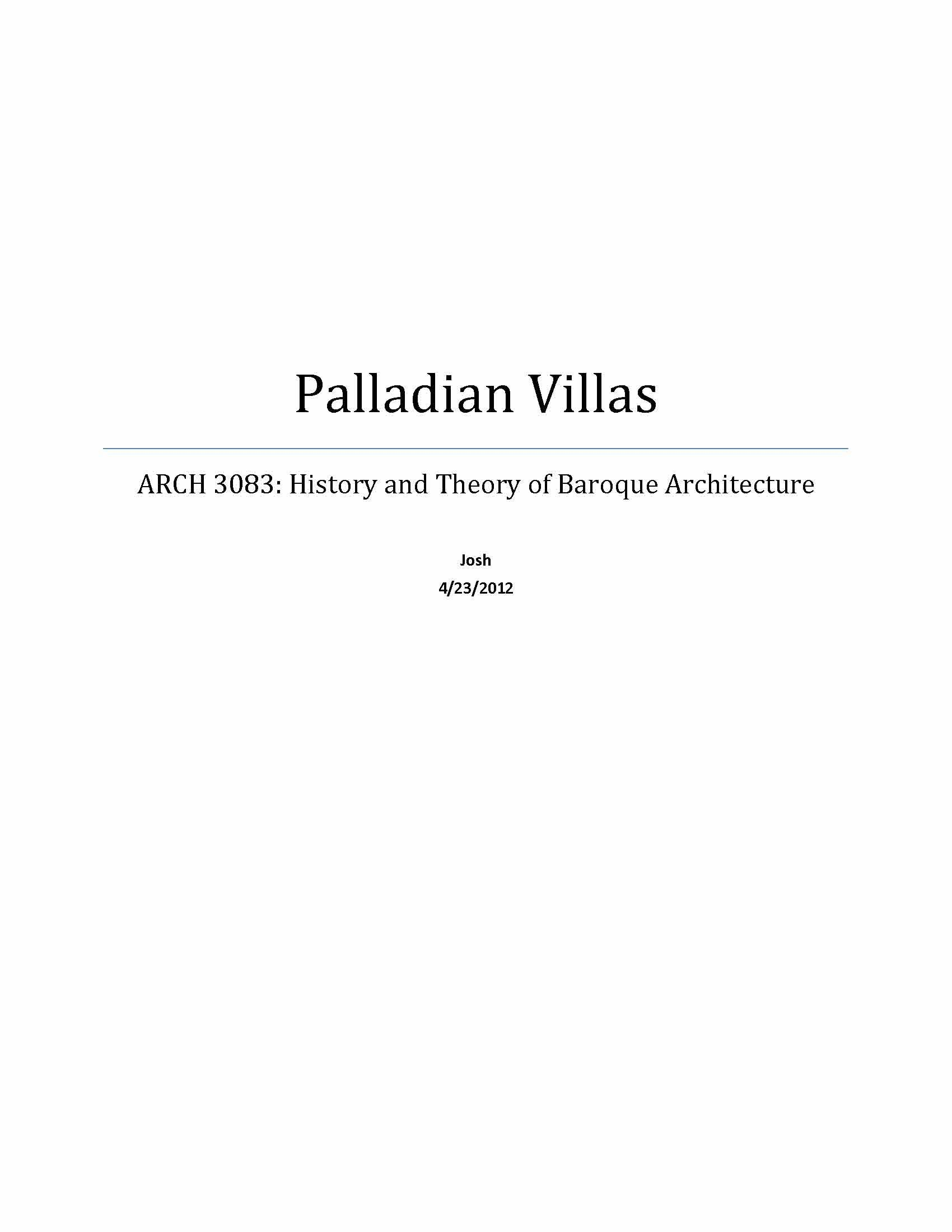 HIST THRY BAROQUE ARCH