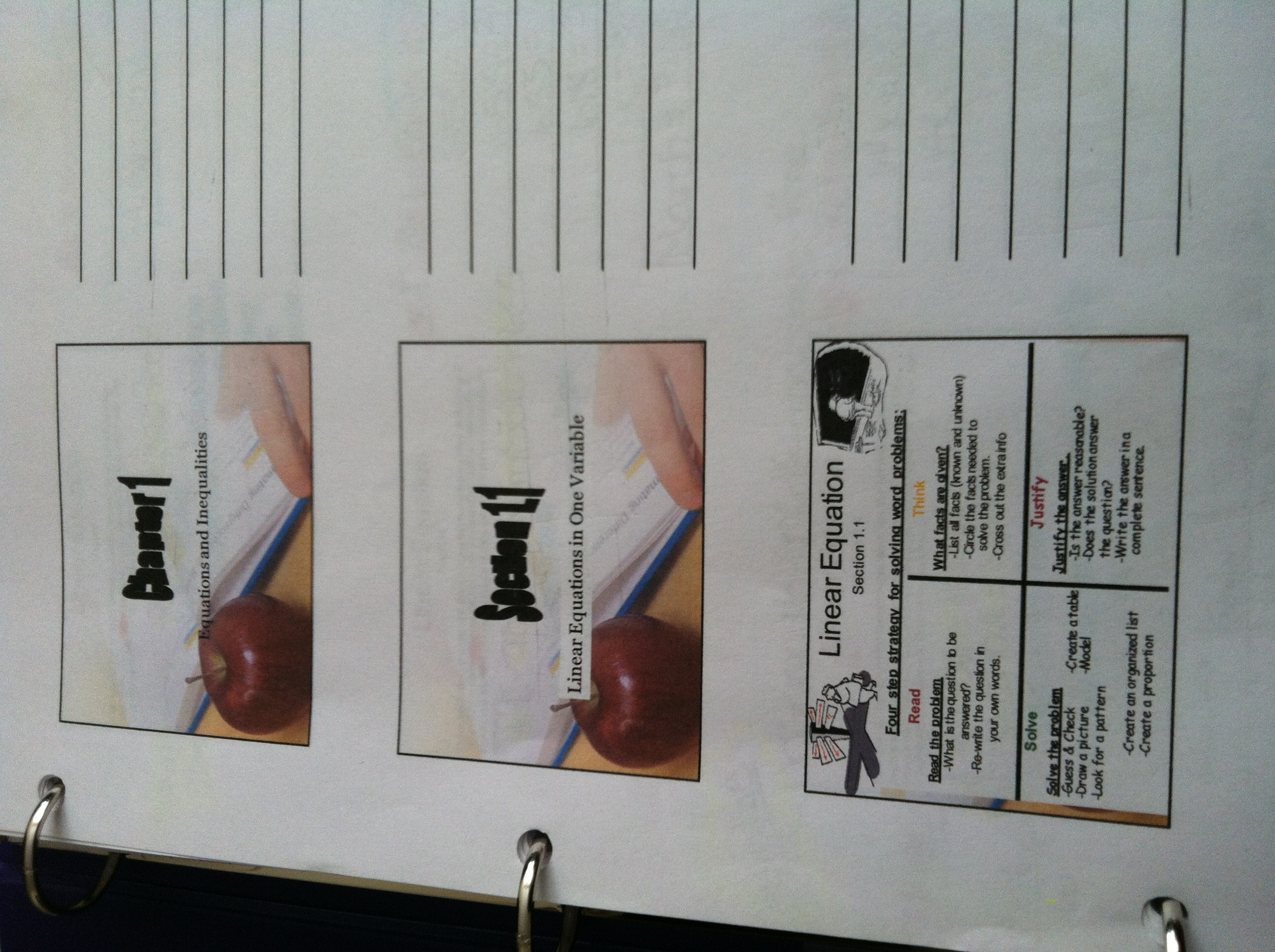 Chapter 1: Section 1.1: Linear Equations in One Variable and Section 1.2: Quadratic Equations 