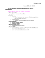 Exam 2 Study Guide