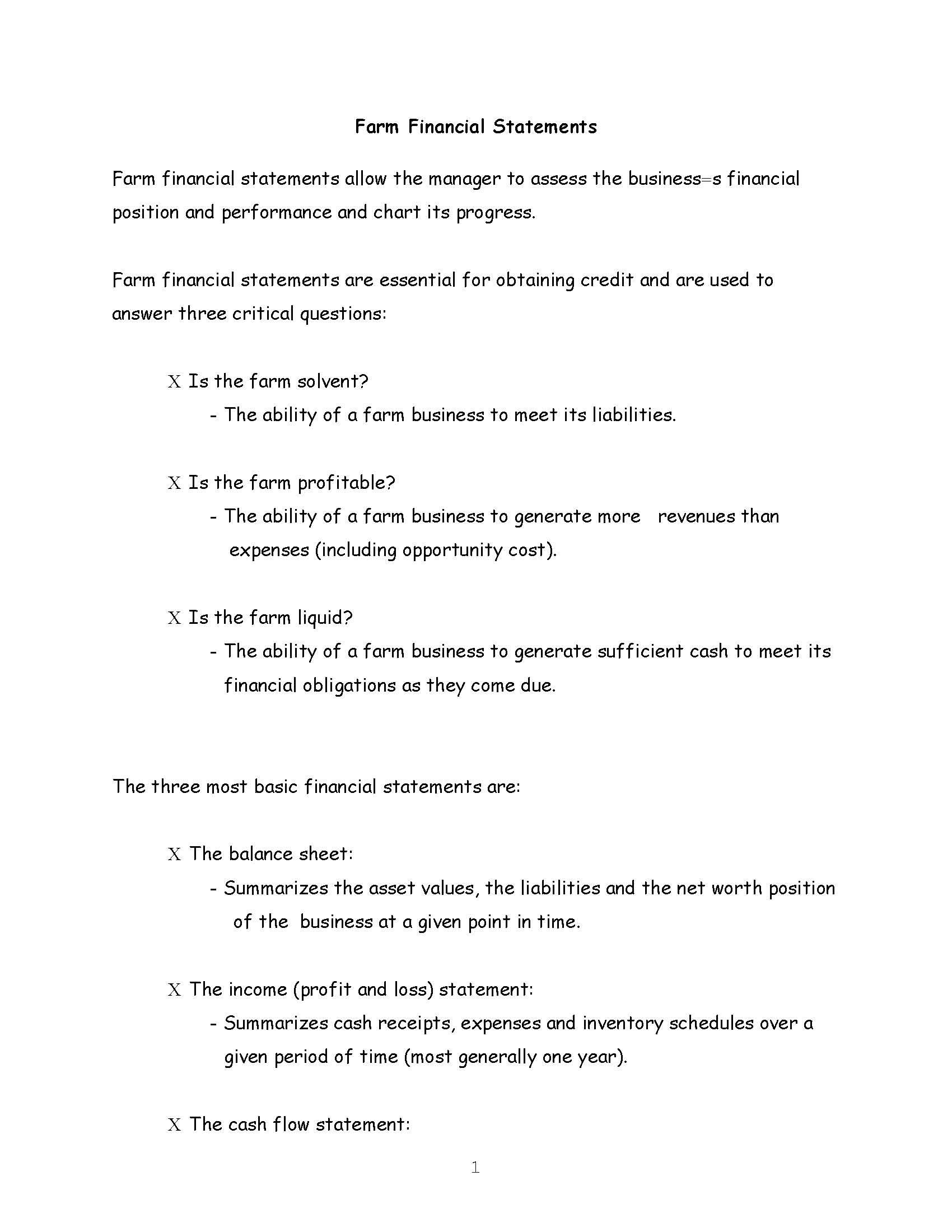 Introduction to Farm and Ranch Management