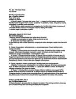 Week 1 Class Notes