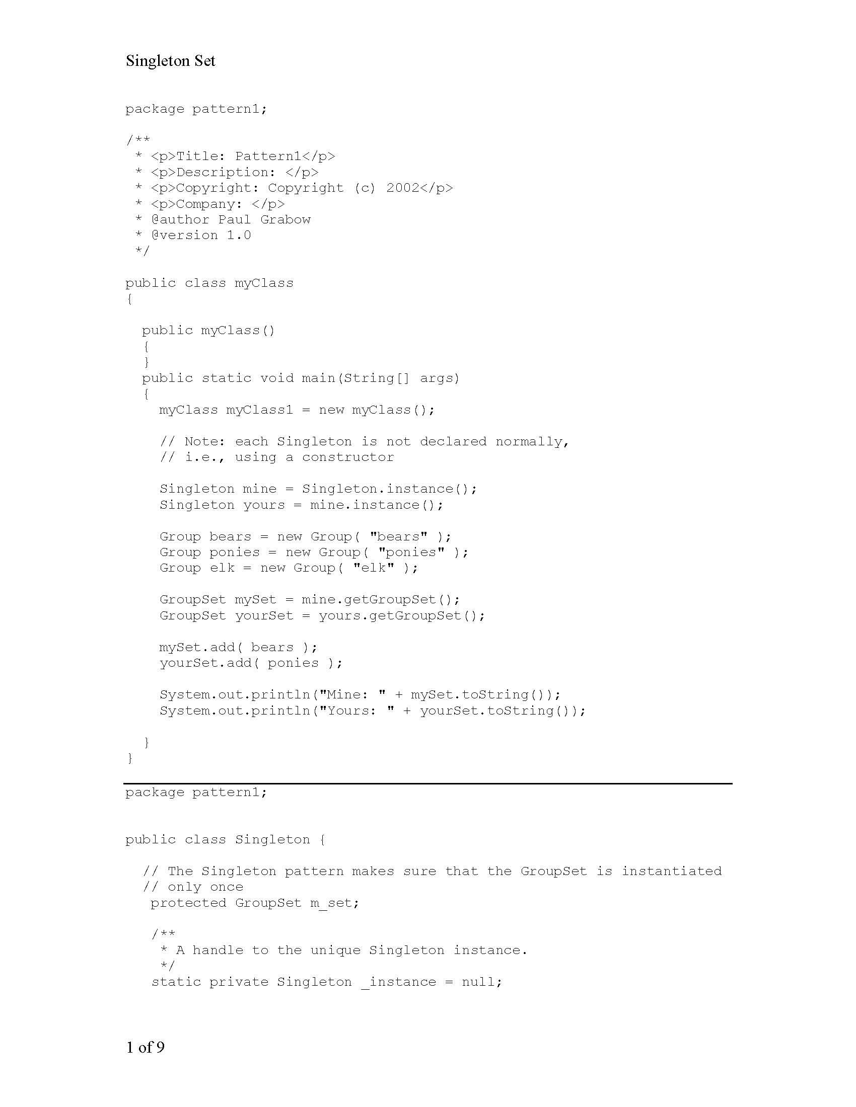 Advanced Software Engineering