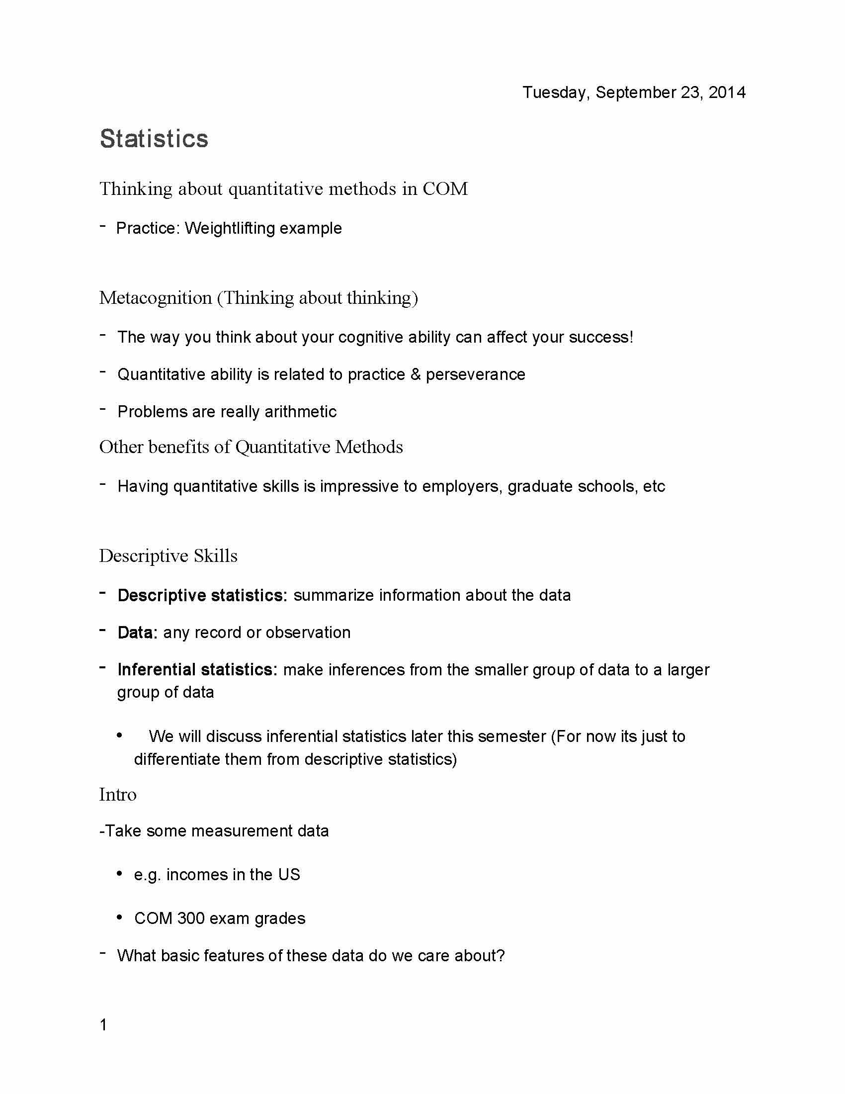 Mthds of Communication Inquiry