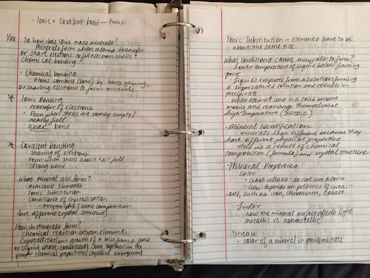 Geo101 sample notes