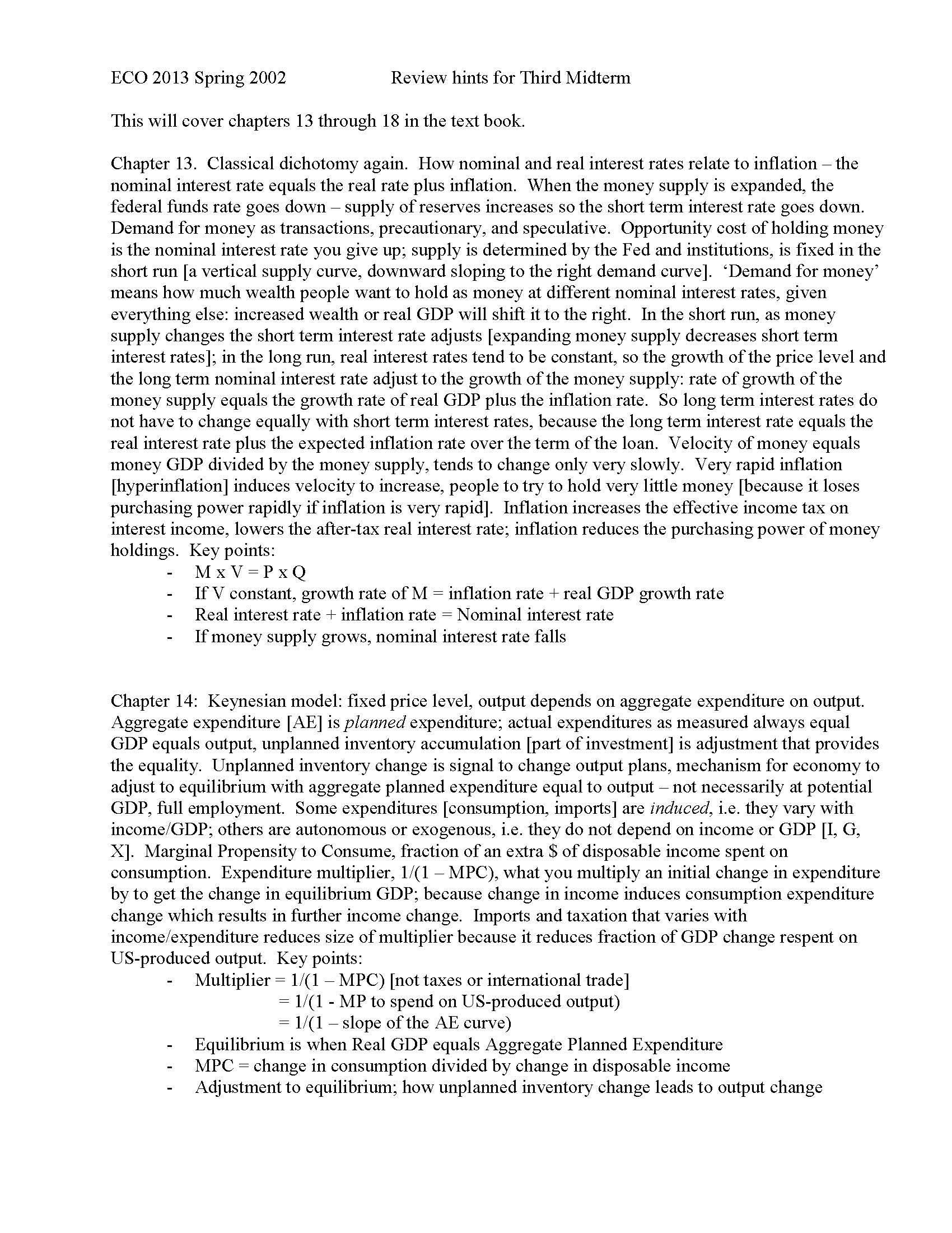 PRIN OF MACROECON