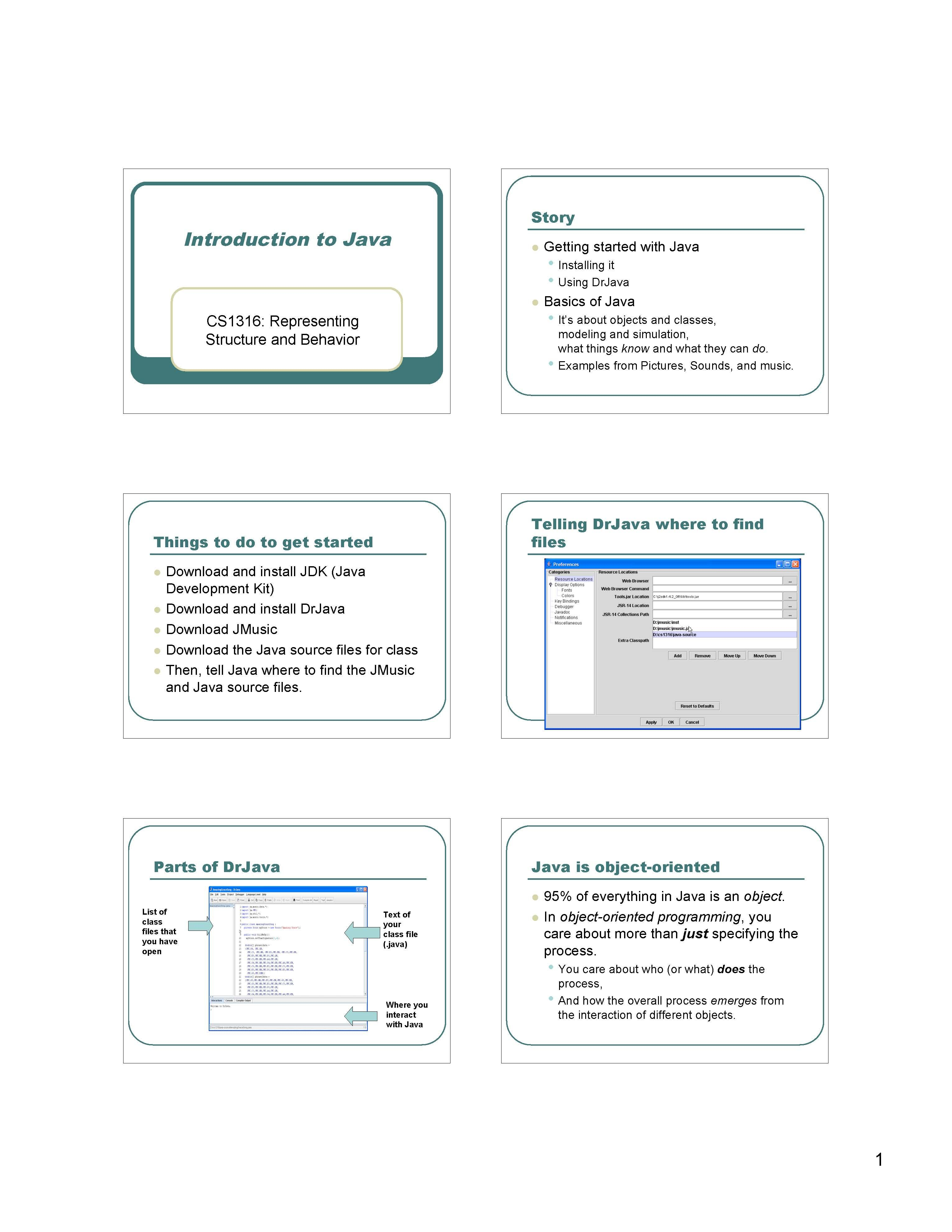 Rep Structure & Behavior