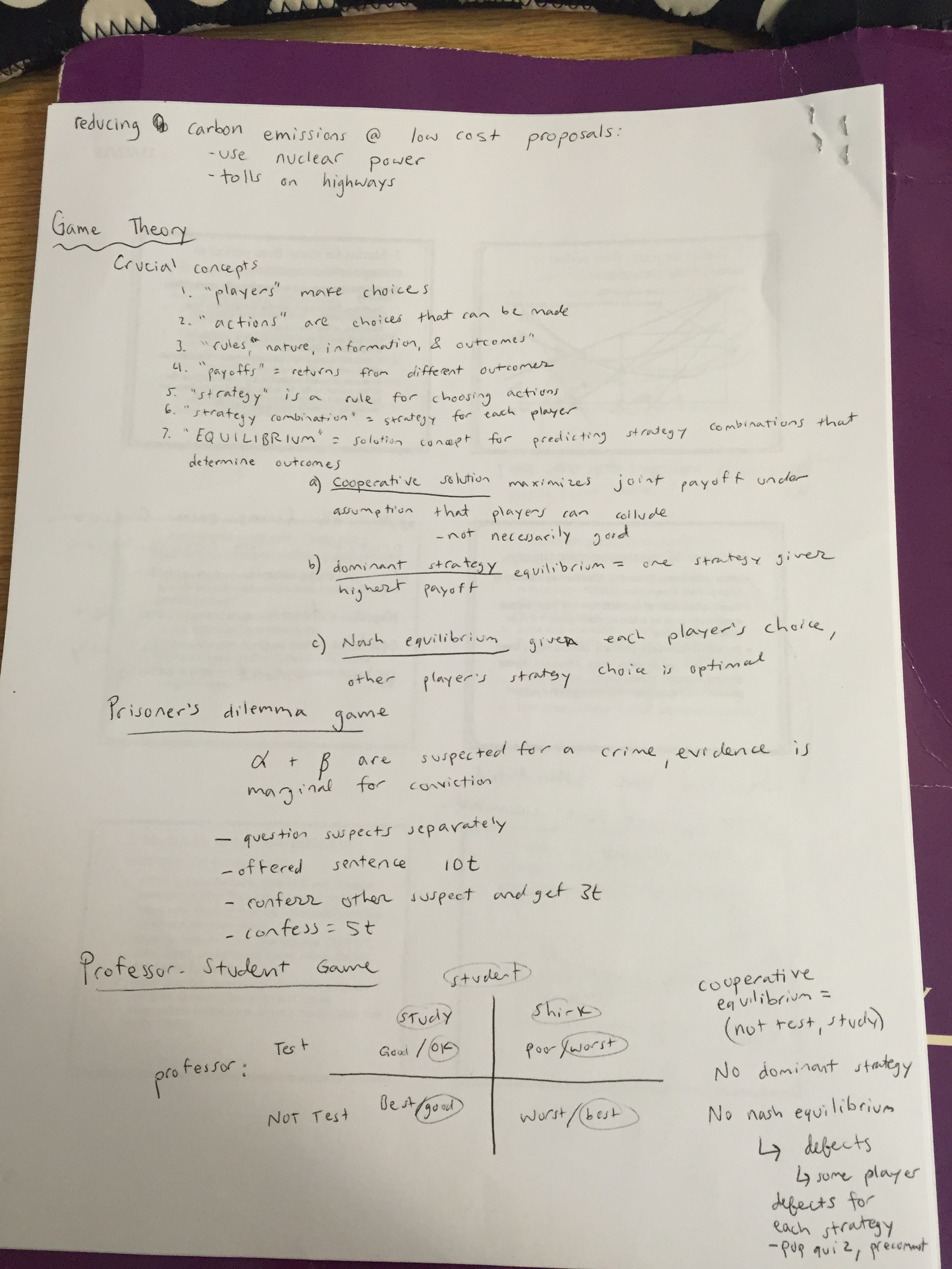 ECON Notes week of Nov. 30th