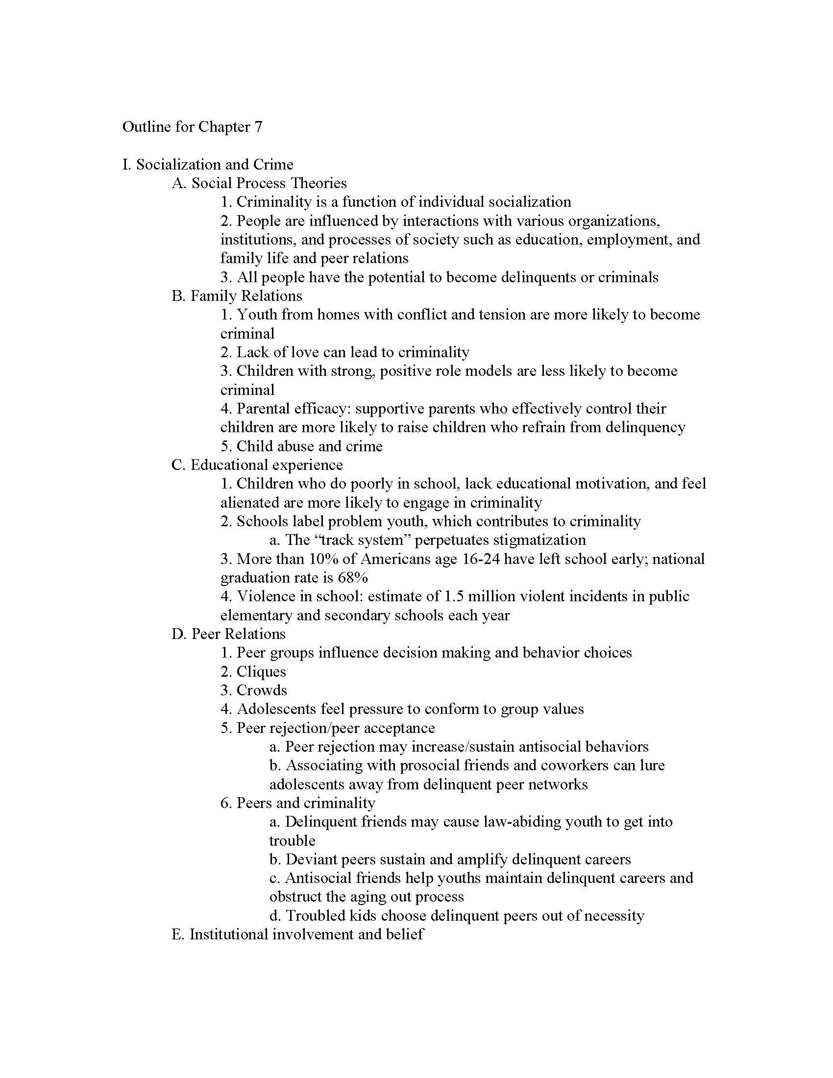 Criminology