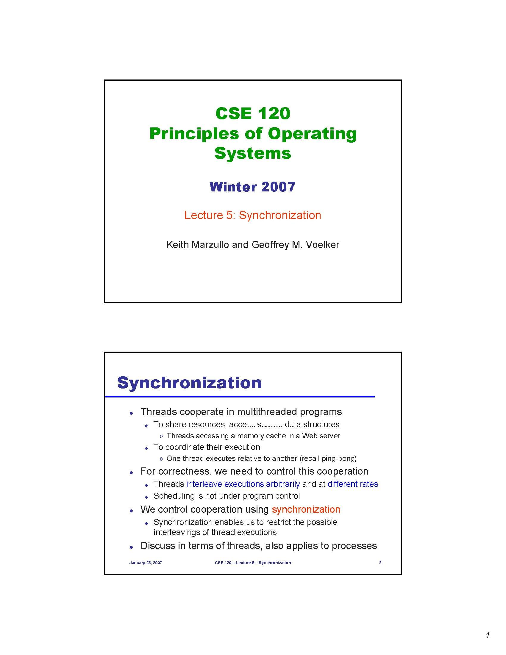 PrincComputer Operating Systm